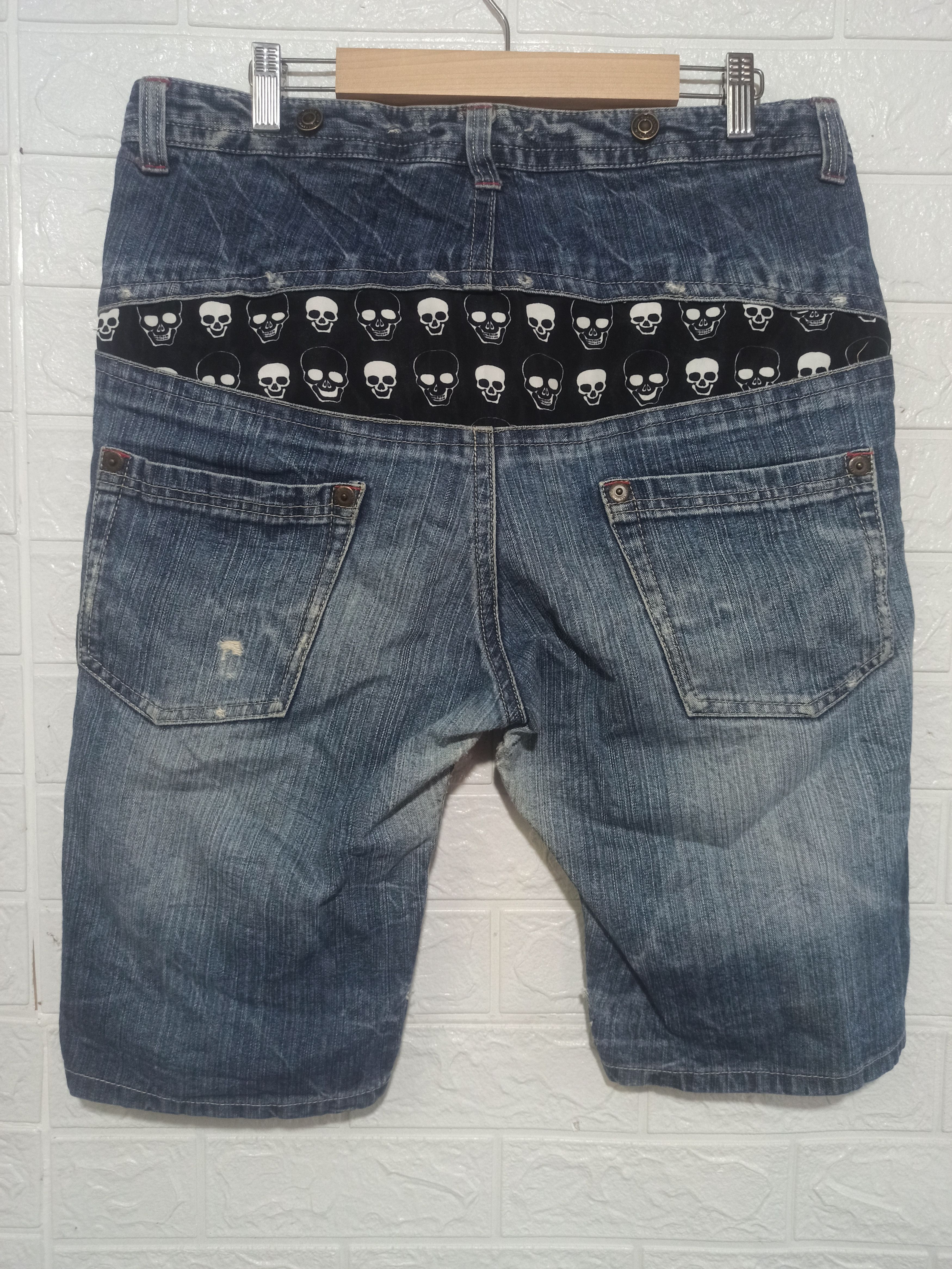 Japanese Brand 🔥OFFER YOUR PRICE🔥SKULL DENIM Short Pants Size US 34 / EU 50 - 1 Thumbnail
