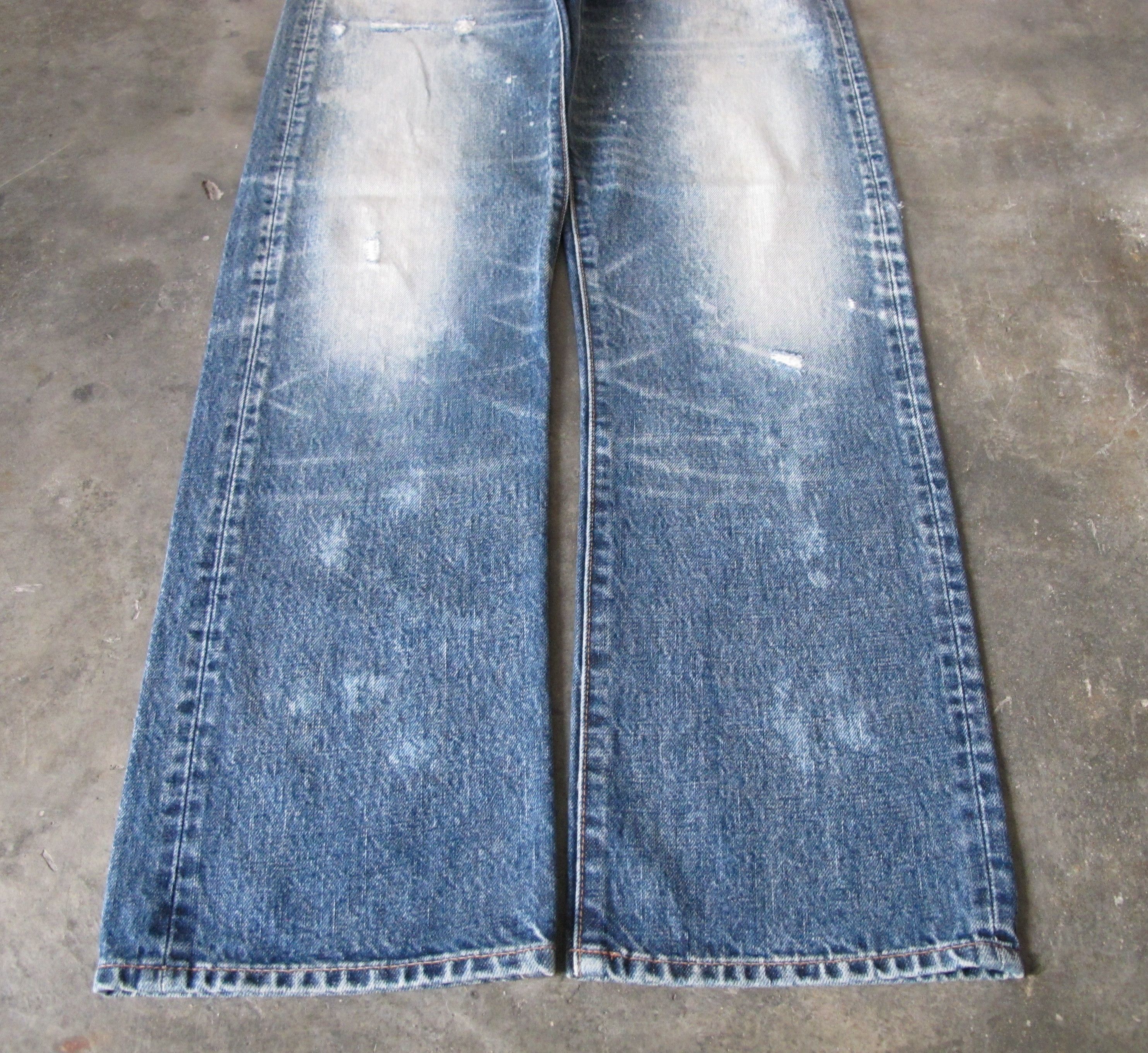 Japanese Brand RNA Inc Distress Jeans W30 Size US 30 / EU 46 - 7 Thumbnail
