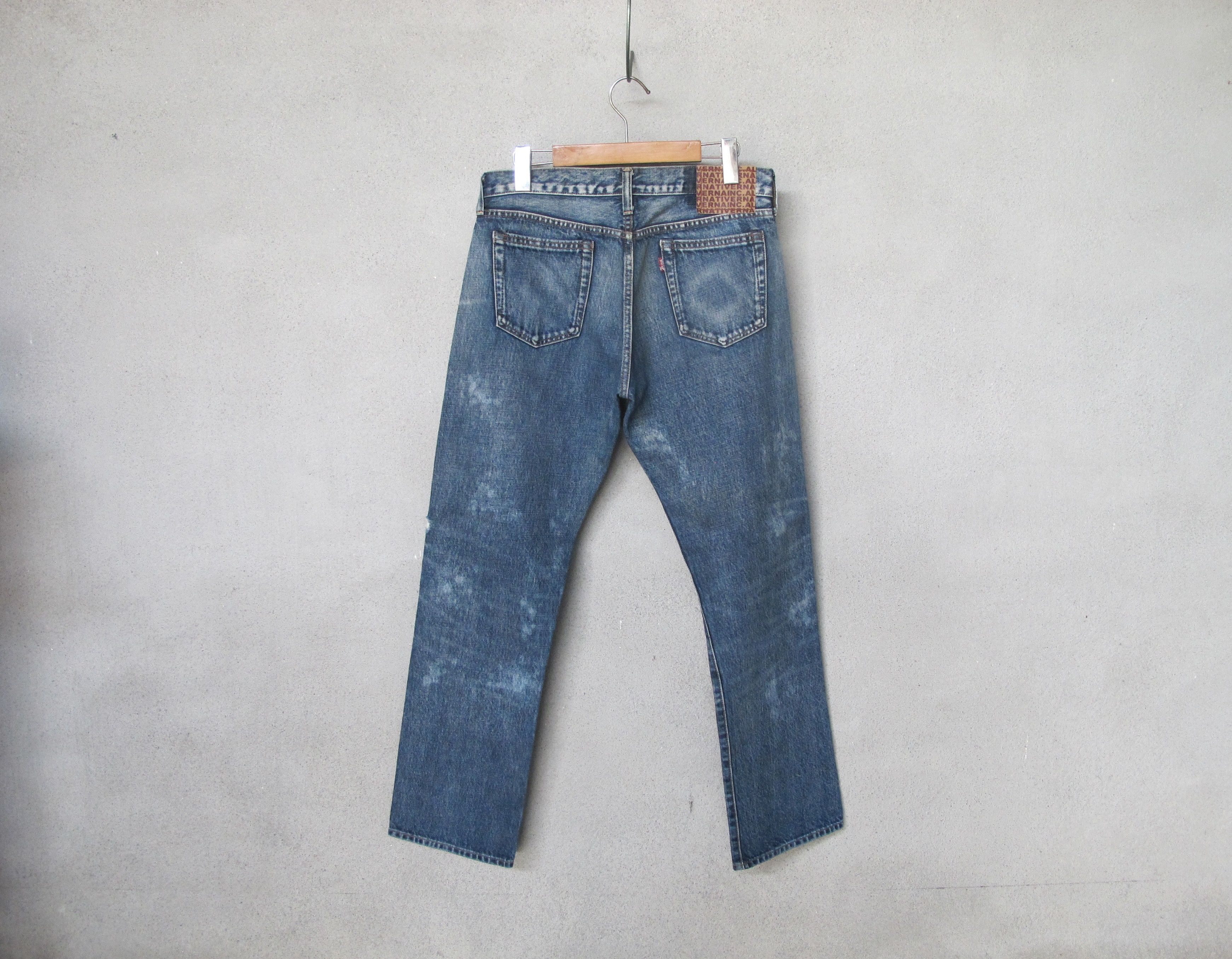 Japanese Brand RNA Inc Distress Jeans W30 Size US 30 / EU 46 - 6 Thumbnail