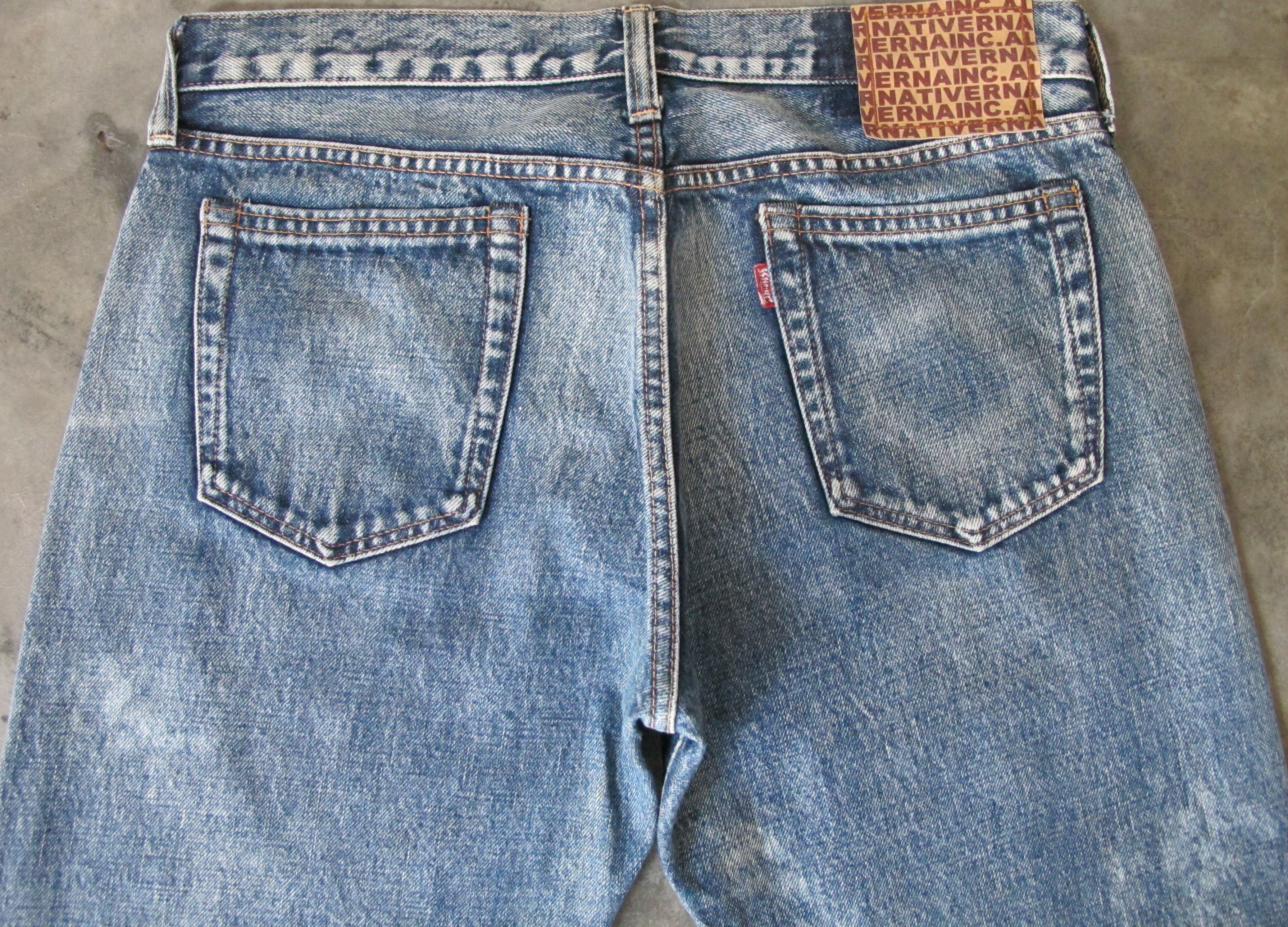 Japanese Brand RNA Inc Distress Jeans W30 Size US 30 / EU 46 - 5 Thumbnail