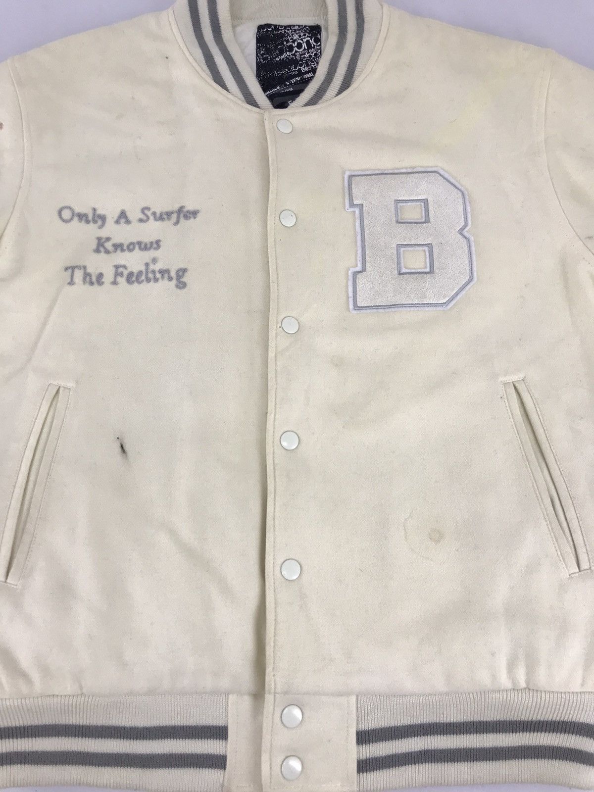 Billabong Vintage Billabong B73 Surfer Varsity Jacket Quilted Inner Size US L / EU 52-54 / 3 - 15 Thumbnail