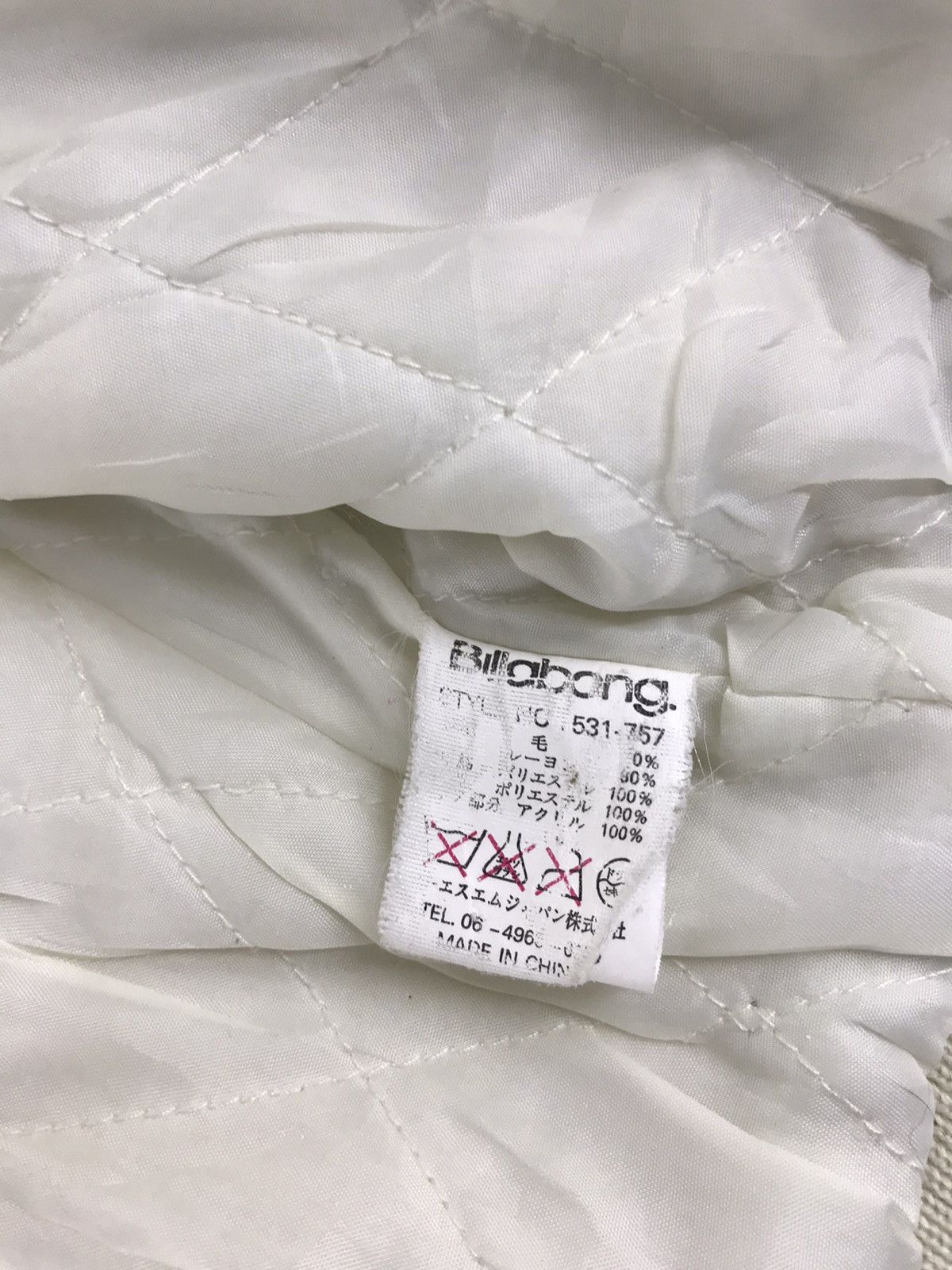 Billabong Vintage Billabong B73 Surfer Varsity Jacket Quilted Inner Size US L / EU 52-54 / 3 - 7 Thumbnail