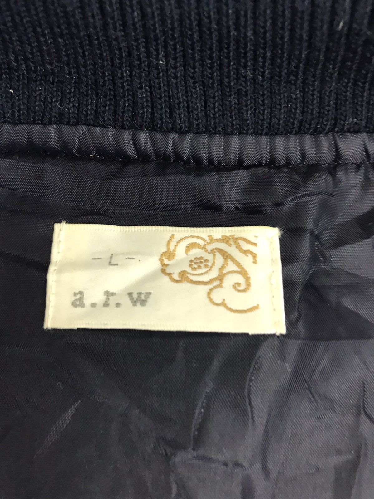 Arrow × Japanese Brand Vintage A.R.W Arrow Plaid Checked Varsity Wool Jacket Size US M / EU 48-50 / 2 - 5 Thumbnail