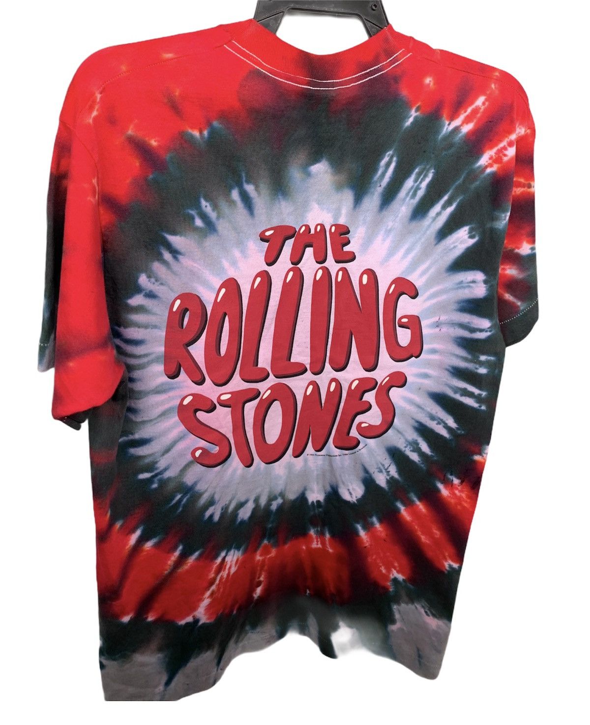 Liquid Blue × The Rolling Stones × Vintage 🔥SPECIAL OFFER🔥VTG 90s TIE DYE THE ROLLING STONES TEE Size US L / EU 52-54 / 3 - 2 Thumbnail