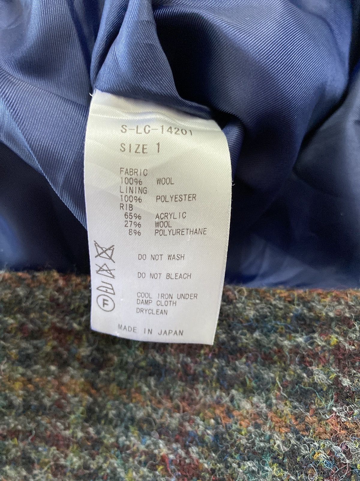 Harris Tweed ROSE BUD x HARRIS TWEED WOOL JACKET Size US M / EU 48-50 / 2 - 5 Thumbnail