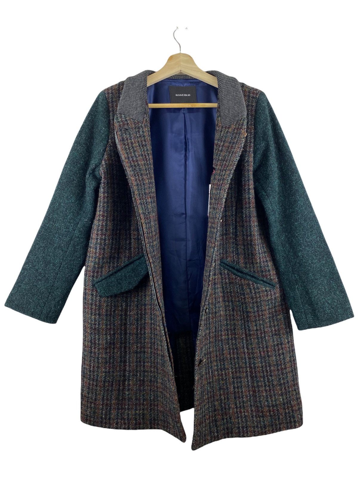Harris Tweed ROSE BUD x HARRIS TWEED WOOL JACKET Size US M / EU 48-50 / 2 - 3 Thumbnail