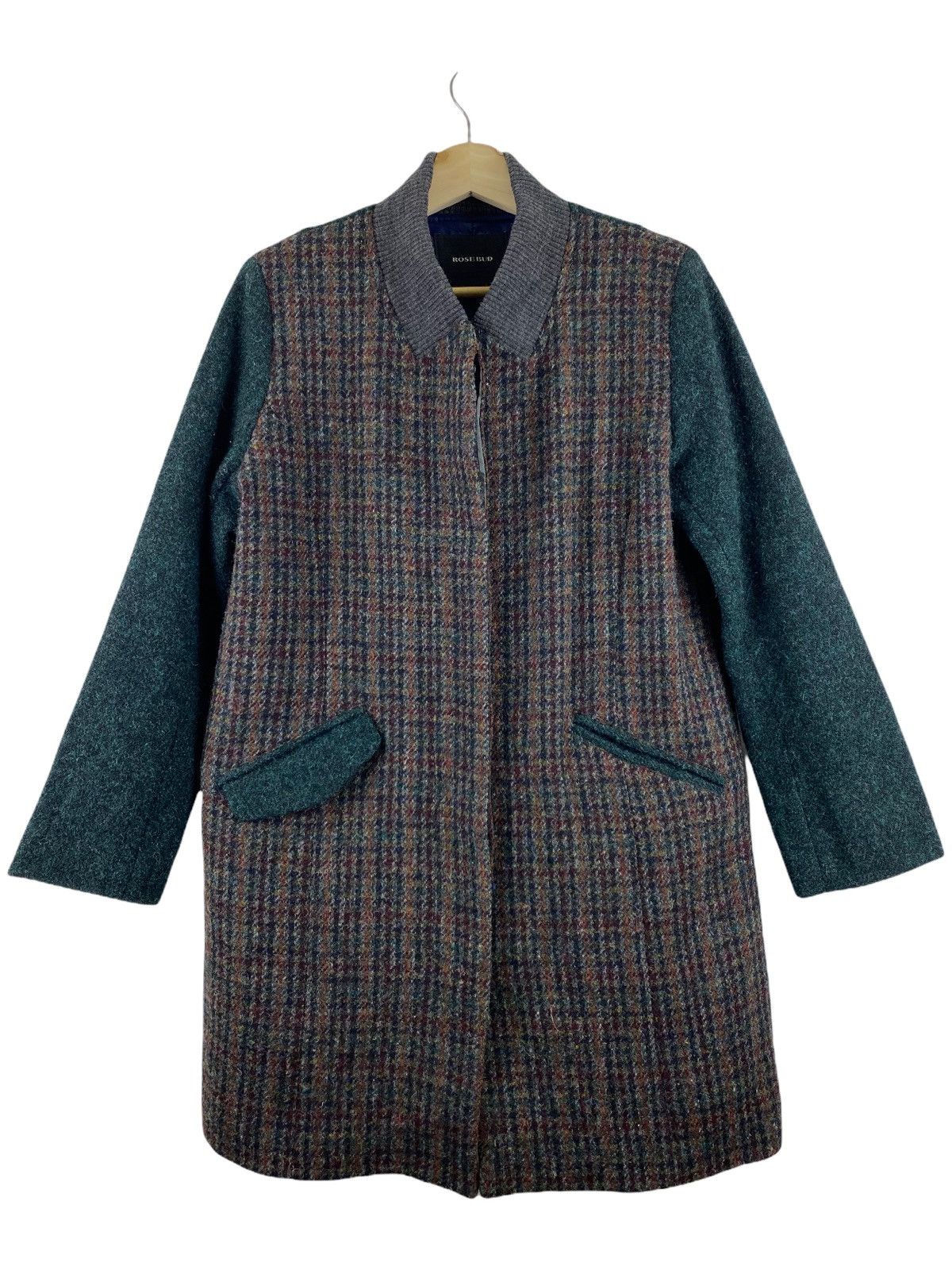Harris Tweed ROSE BUD x HARRIS TWEED WOOL JACKET Size US M / EU 48-50 / 2 - 1 Thumbnail