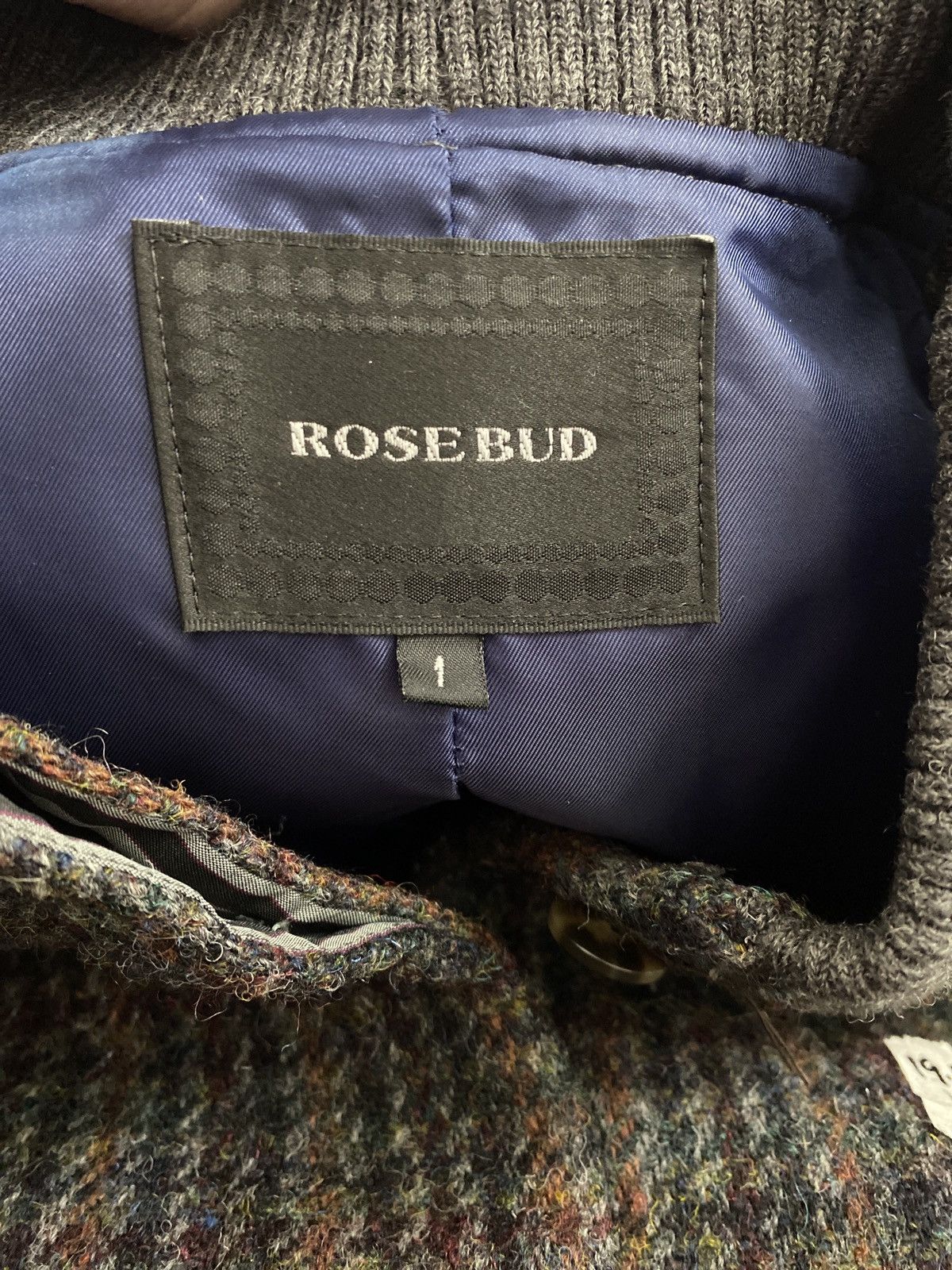 Harris Tweed ROSE BUD x HARRIS TWEED WOOL JACKET Size US M / EU 48-50 / 2 - 4 Thumbnail