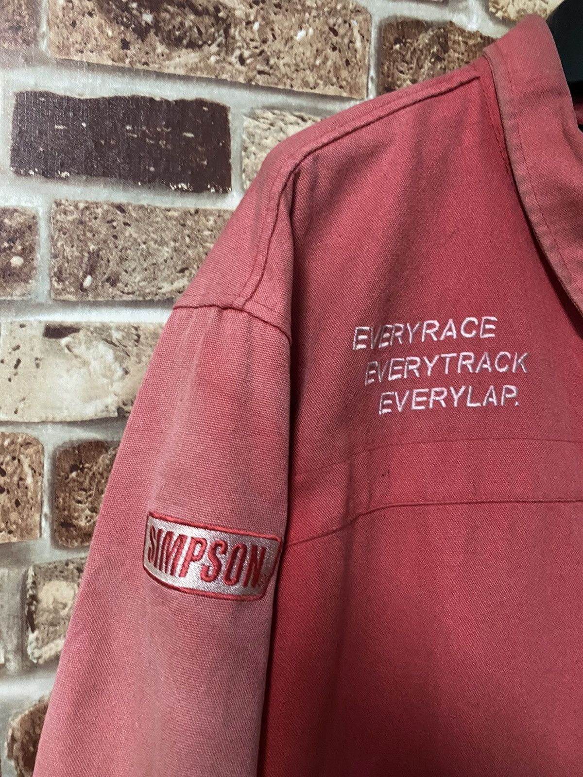 Vintage GK134 VINTAGE SIMPSON BIKER BOMBER JACKET Size US L / EU 52-54 / 3 - 6 Thumbnail