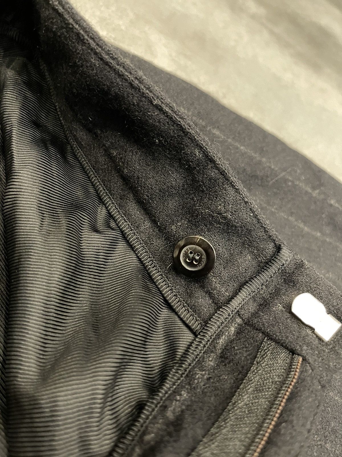 Gucci Gucci Striped Wool Black Casual Pants Size 28" / US 6 / IT 42 - 11 Thumbnail