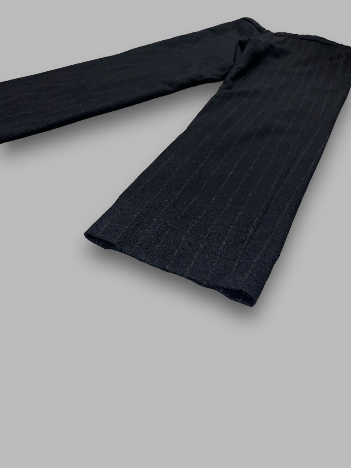 Gucci Gucci Striped Wool Black Casual Pants Size 28" / US 6 / IT 42 - 6 Thumbnail