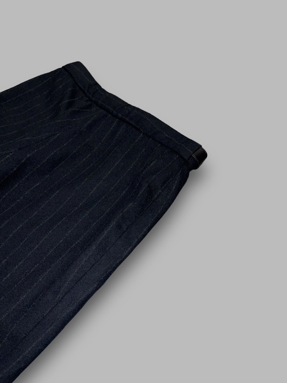 Gucci Gucci Striped Wool Black Casual Pants Size 28" / US 6 / IT 42 - 7 Thumbnail