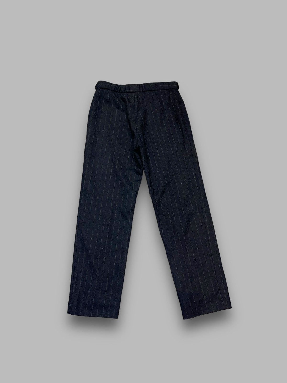 Gucci Gucci Striped Wool Black Casual Pants Size 28" / US 6 / IT 42 - 5 Thumbnail
