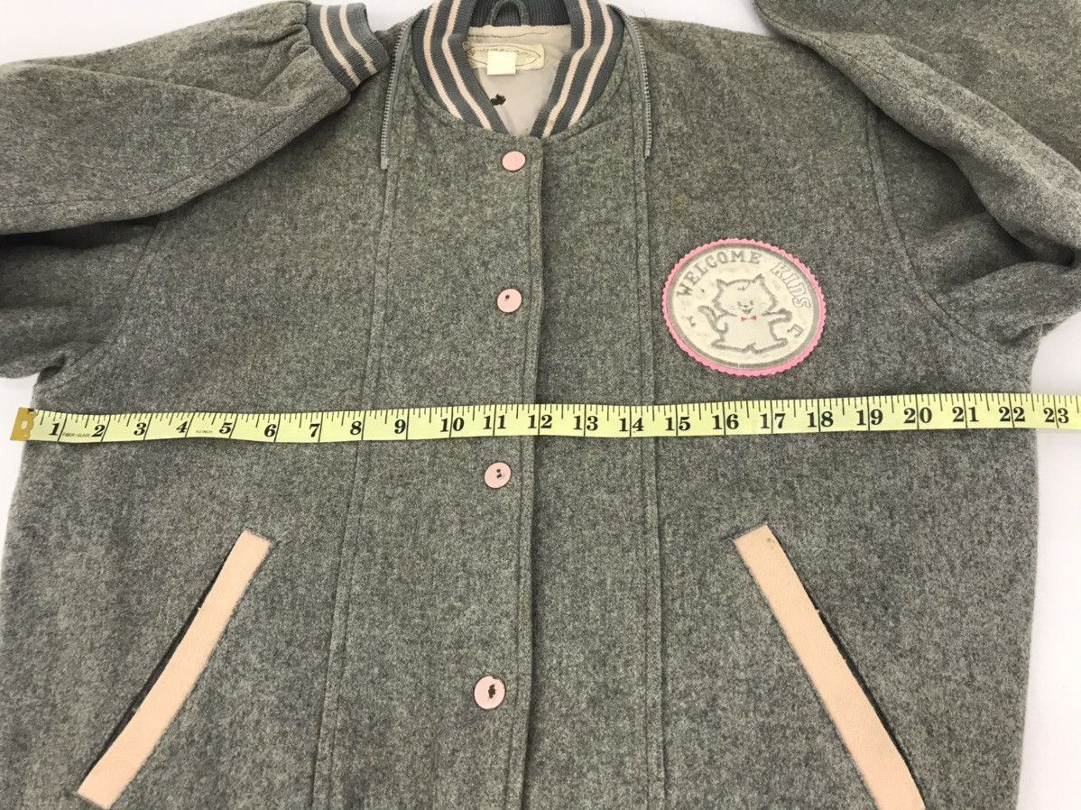 Japanese Brand Vintage 'Welcome Kids' Wool Varsity Jacket College Size US M / EU 48-50 / 2 - 10 Thumbnail