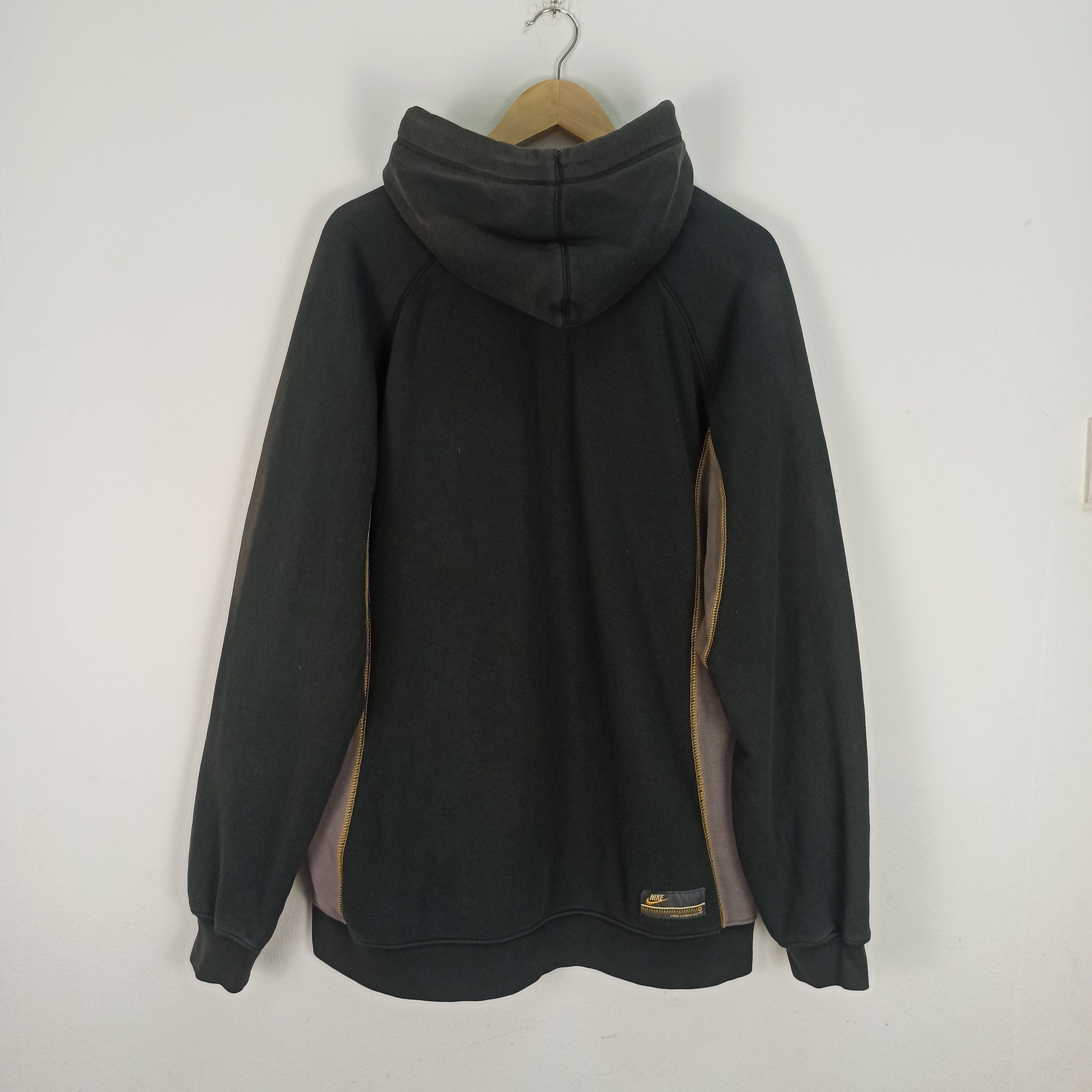 Nike 🔥SUN FADED🔥 NIKE BIG LOGO SPELL OUT HOODIE ZIPPER Size US XL / EU 56 / 4 - 6 Thumbnail