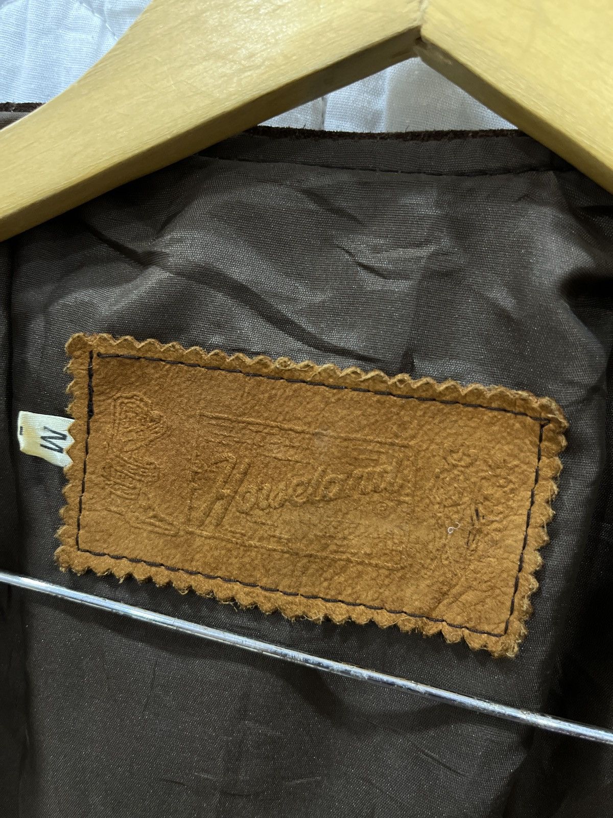 Vintage (Pppp). HORSELAND LEATHER VEST Size M / US 6-8 / IT 42-44 - 8 Thumbnail