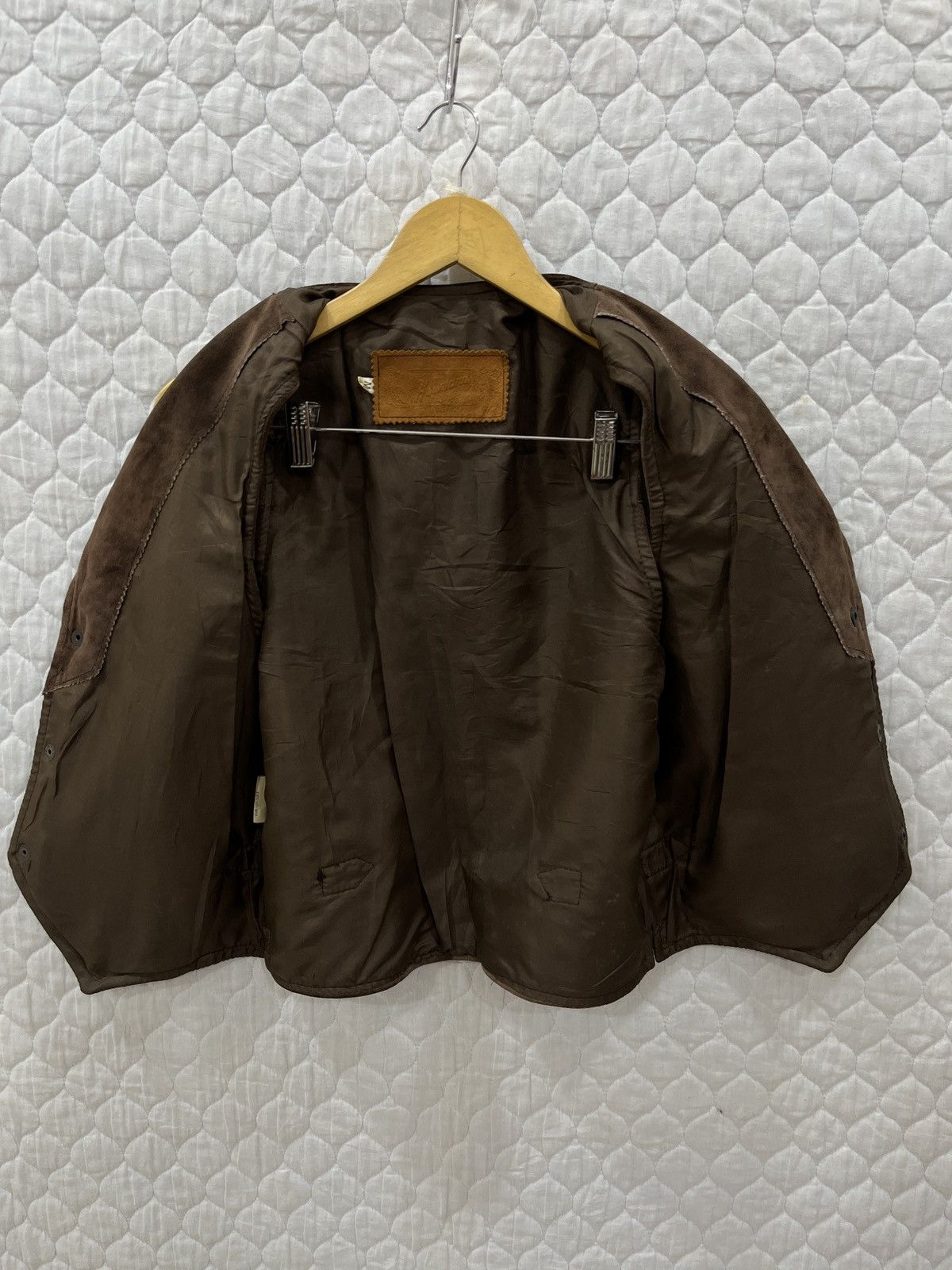 Vintage (Pppp). HORSELAND LEATHER VEST Size M / US 6-8 / IT 42-44 - 7 Thumbnail