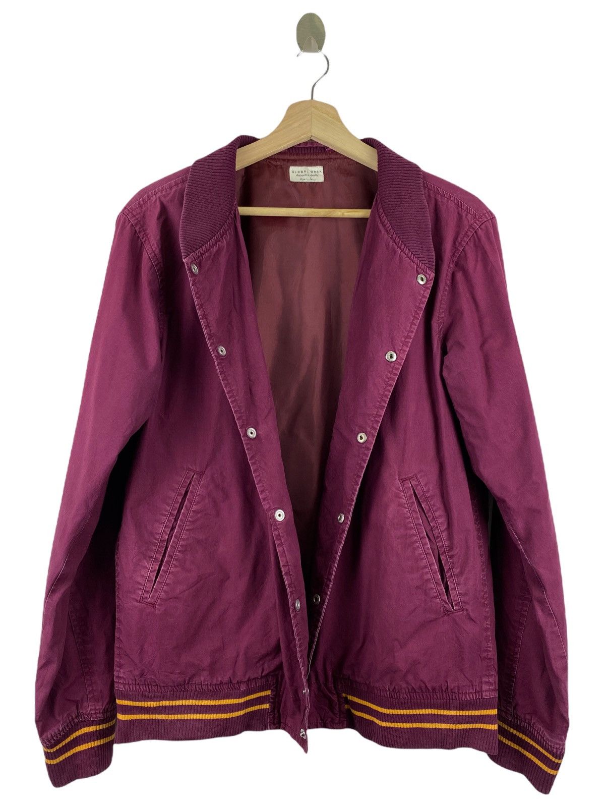 Global Work GLOBAL WORK VARSITY COTTON JACKET Size US L / EU 52-54 / 3 - 3 Thumbnail