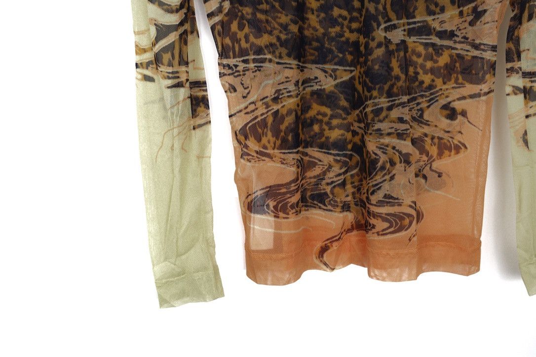 Givenchy SS21 Givenchy Matthew Williams Sun Mesh Roll Neck Size US M / EU 48-50 / 2 - 9 Thumbnail