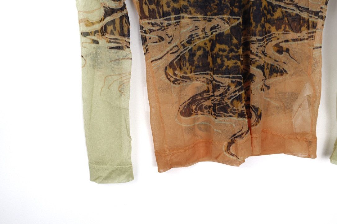 Givenchy SS21 Givenchy Matthew Williams Sun Mesh Roll Neck Size US M / EU 48-50 / 2 - 5 Thumbnail