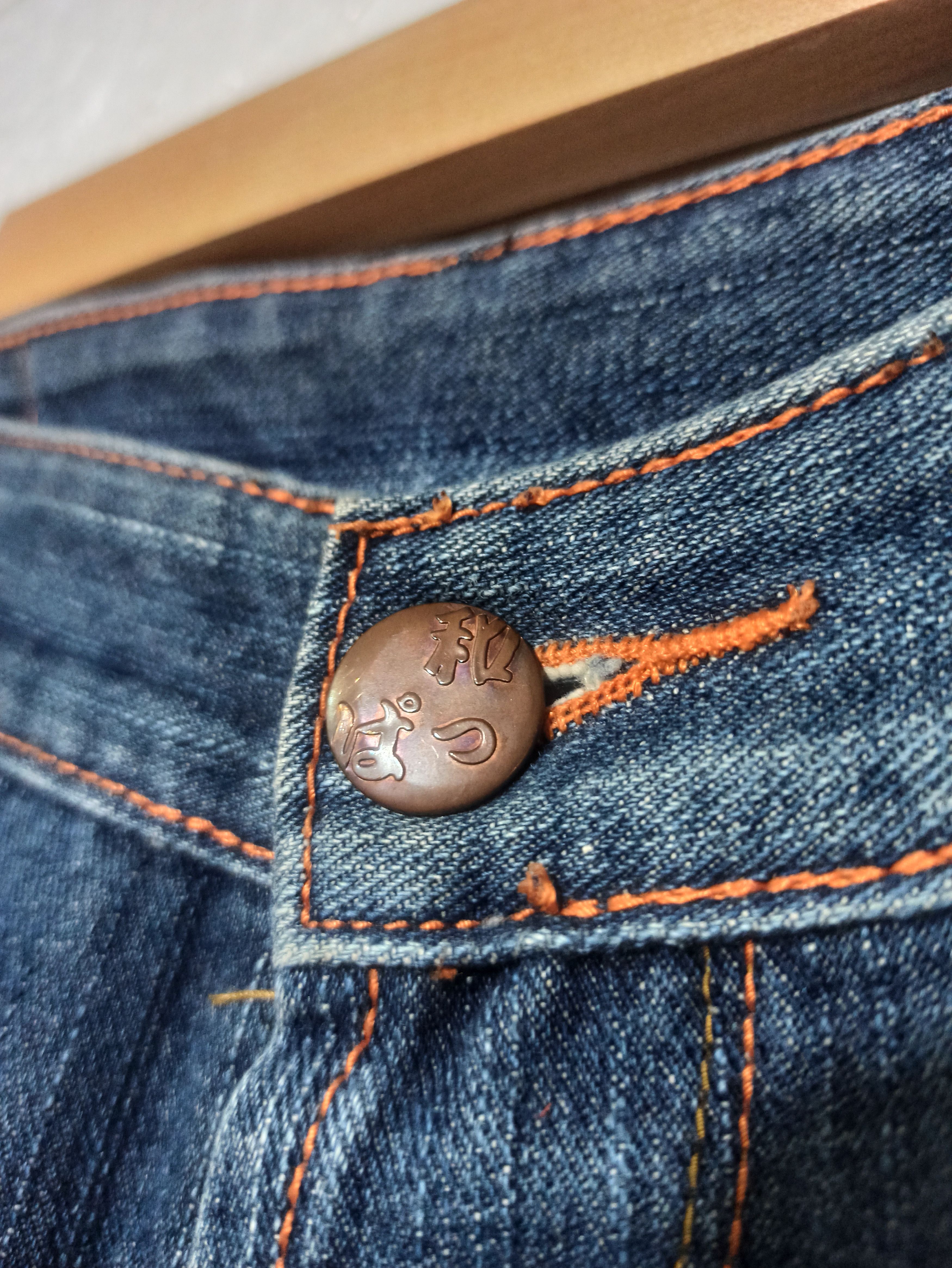Japanese Brand 🔥Rare🔥 Redefine The Tradition Denim Pants Size US 35 - 6 Thumbnail