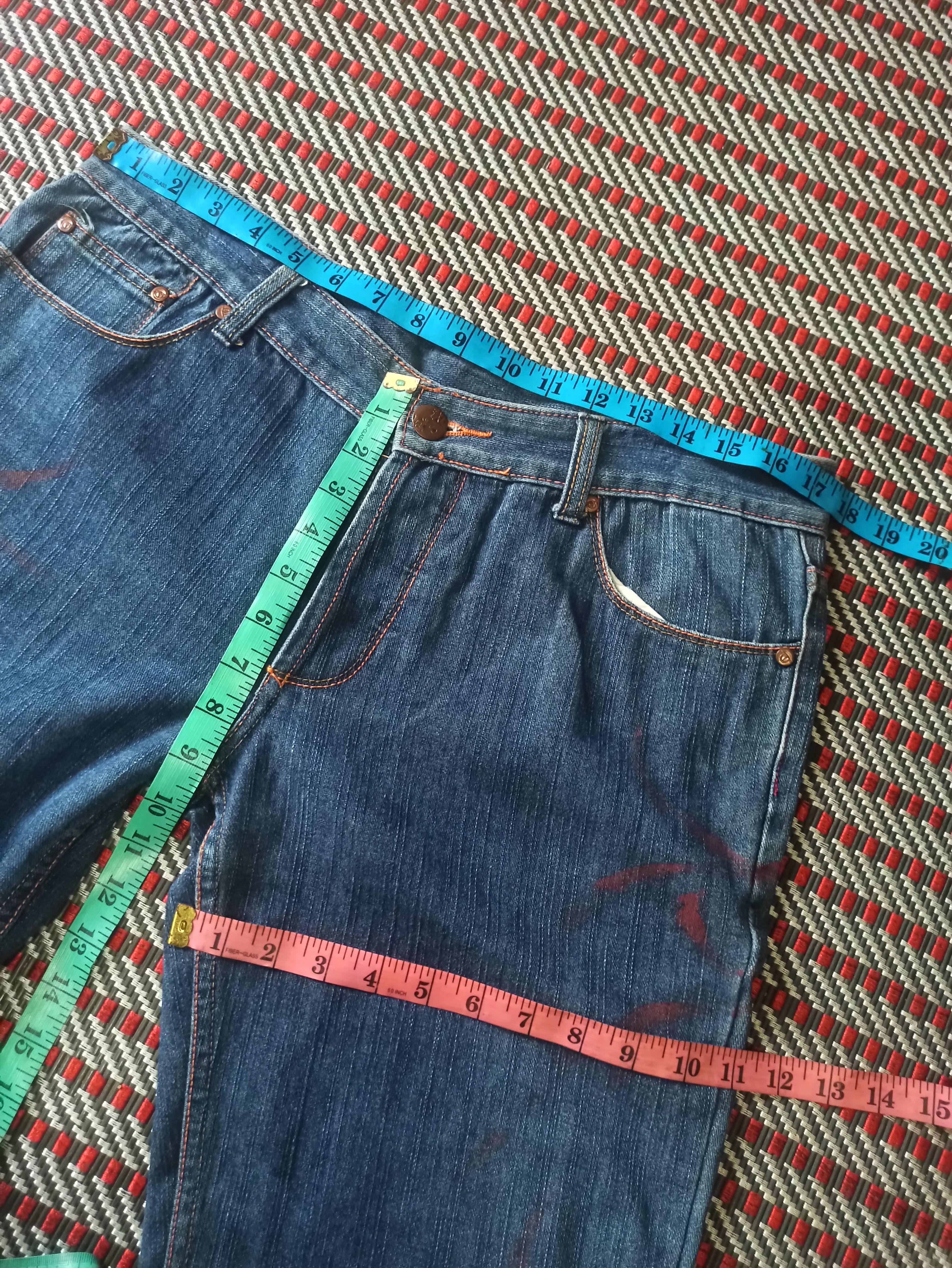 Japanese Brand 🔥Rare🔥 Redefine The Tradition Denim Pants Size US 35 - 14 Thumbnail