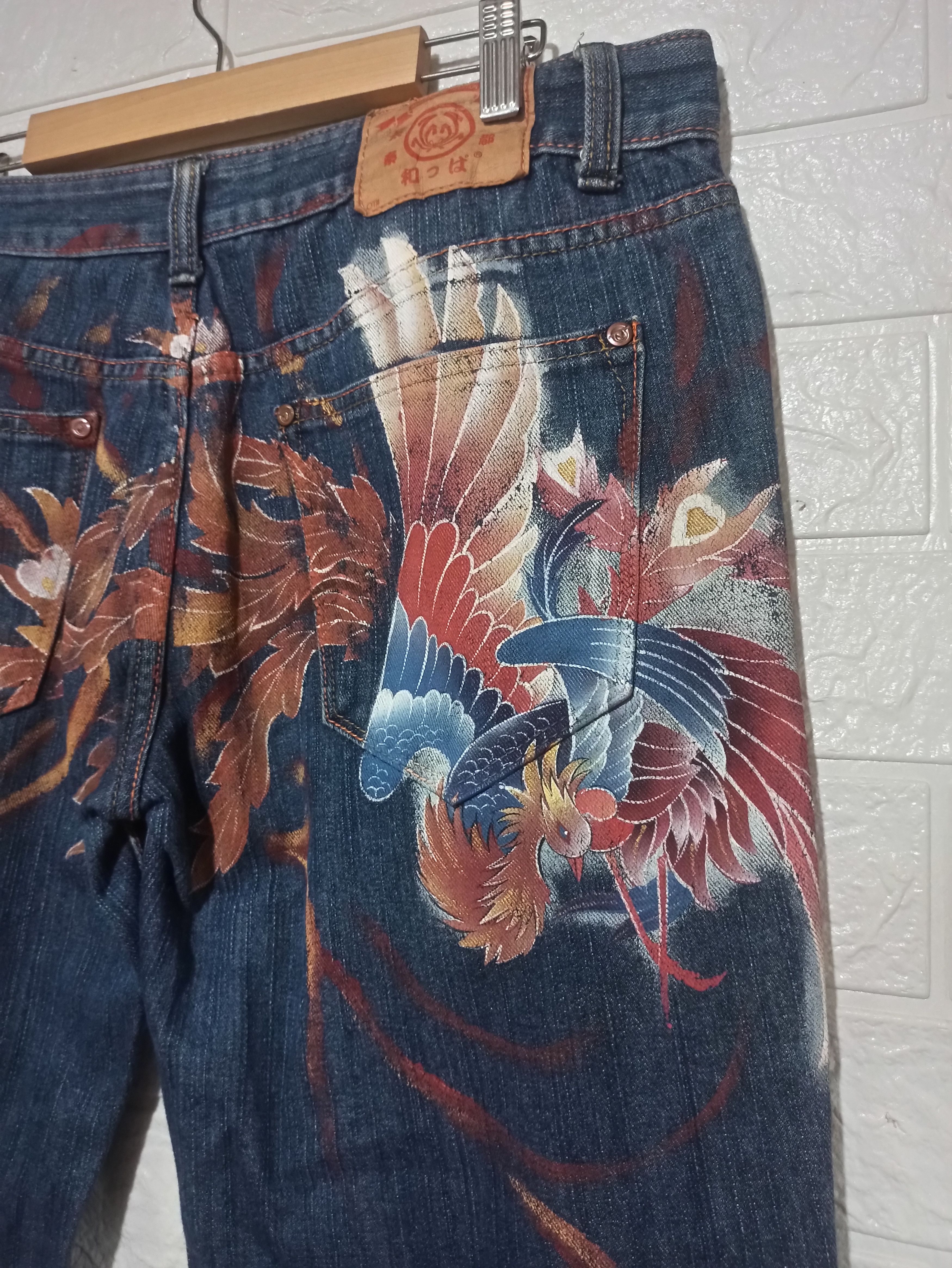 Japanese Brand 🔥Rare🔥 Redefine The Tradition Denim Pants Size US 35 - 9 Thumbnail