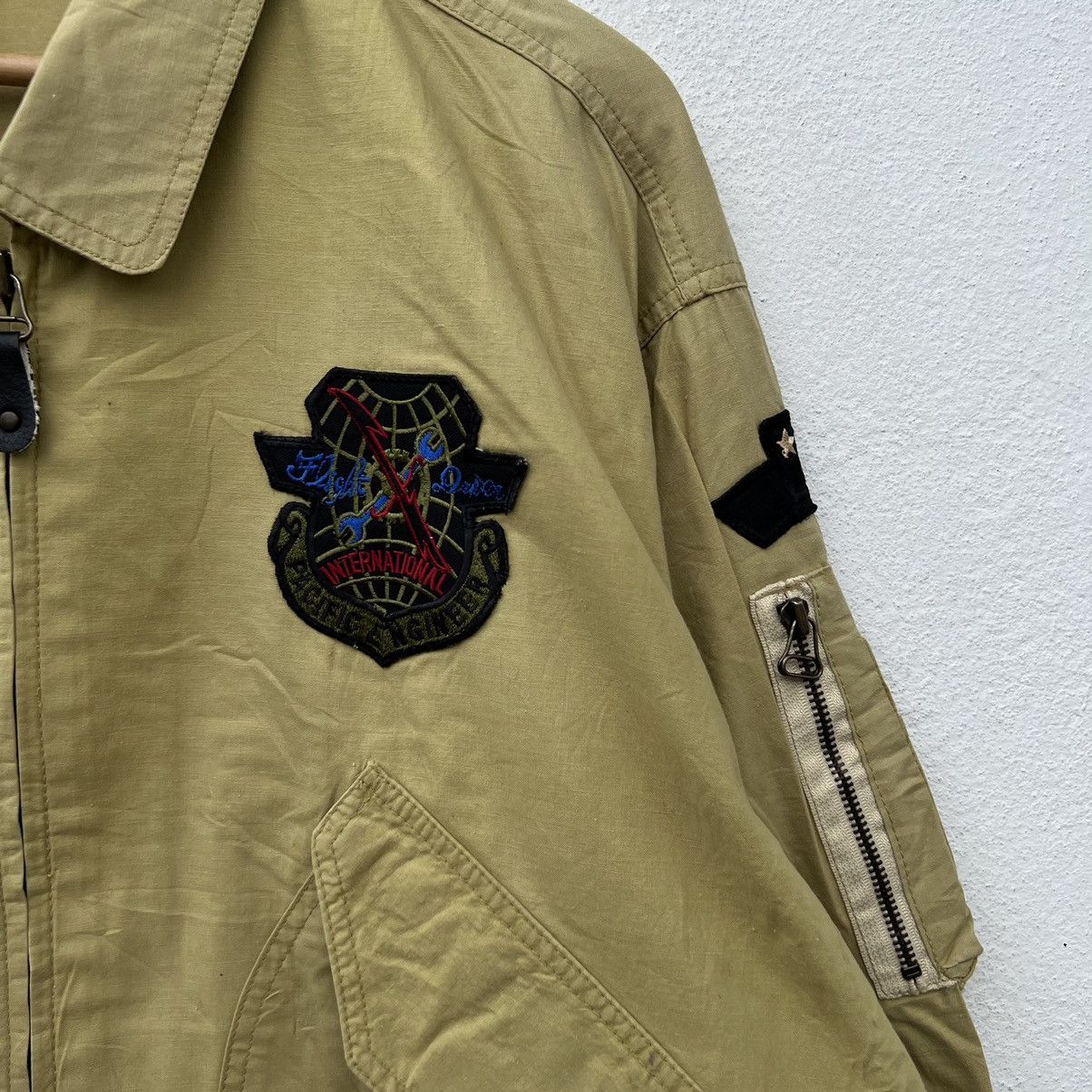 Japanese Brand VINTAGE VARSITY BOMBER JACKET MARSHALL CHIEF OFFROAD CO TLD Size US L / EU 52-54 / 3 - 3 Thumbnail