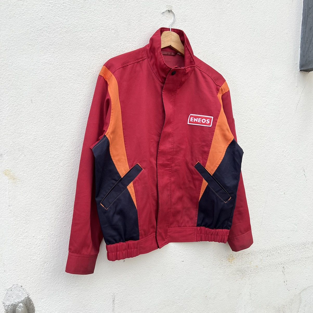 Japanese Brand VINTAGE ENEOS BOMBER JACKET BIG LOGO RACING SPEACIALIST Size US L / EU 52-54 / 3 - 2 Thumbnail