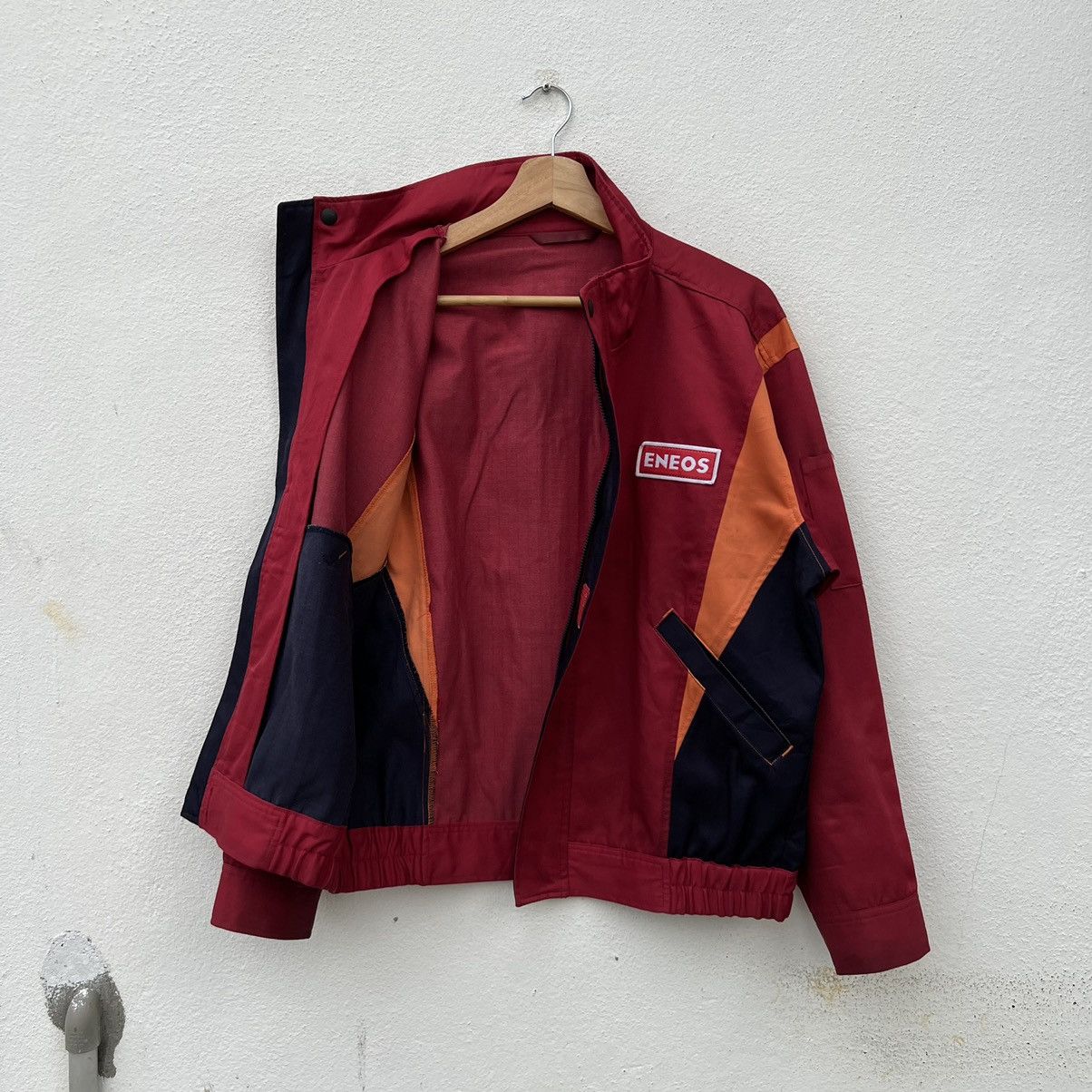 Japanese Brand VINTAGE ENEOS BOMBER JACKET BIG LOGO RACING SPEACIALIST Size US L / EU 52-54 / 3 - 7 Thumbnail