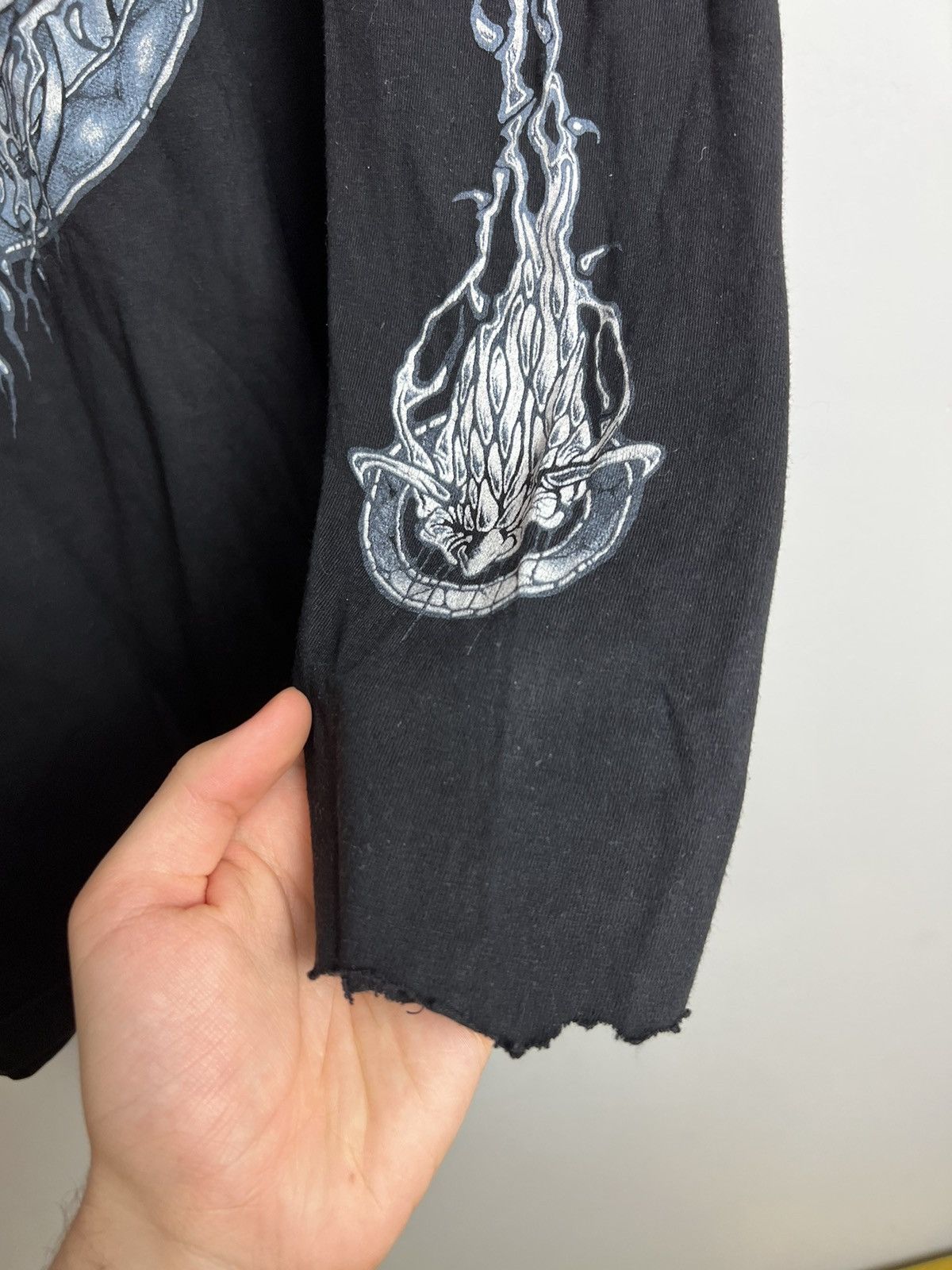 Band Tees Vintage 00s Finntroll Folk Metal Band Longsleeve Size US XL / EU 56 / 4 - 4 Thumbnail