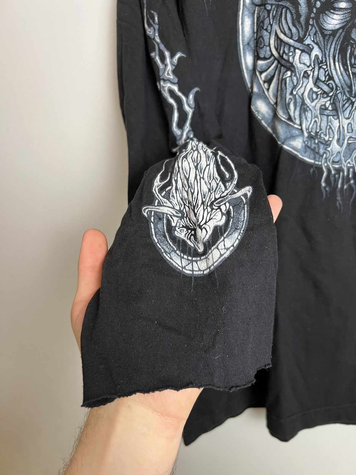 Band Tees Vintage 00s Finntroll Folk Metal Band Longsleeve Size US XL / EU 56 / 4 - 3 Thumbnail