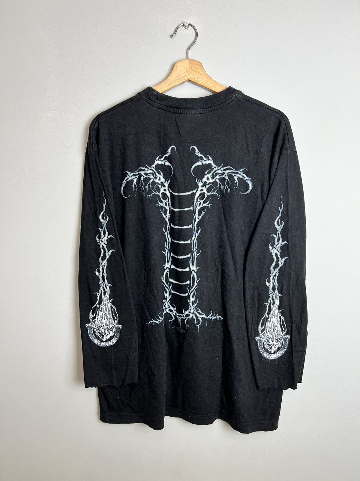 Band Tees Vintage 00s Finntroll Folk Metal Band Longsleeve Size US XL / EU 56 / 4 - 2 Thumbnail