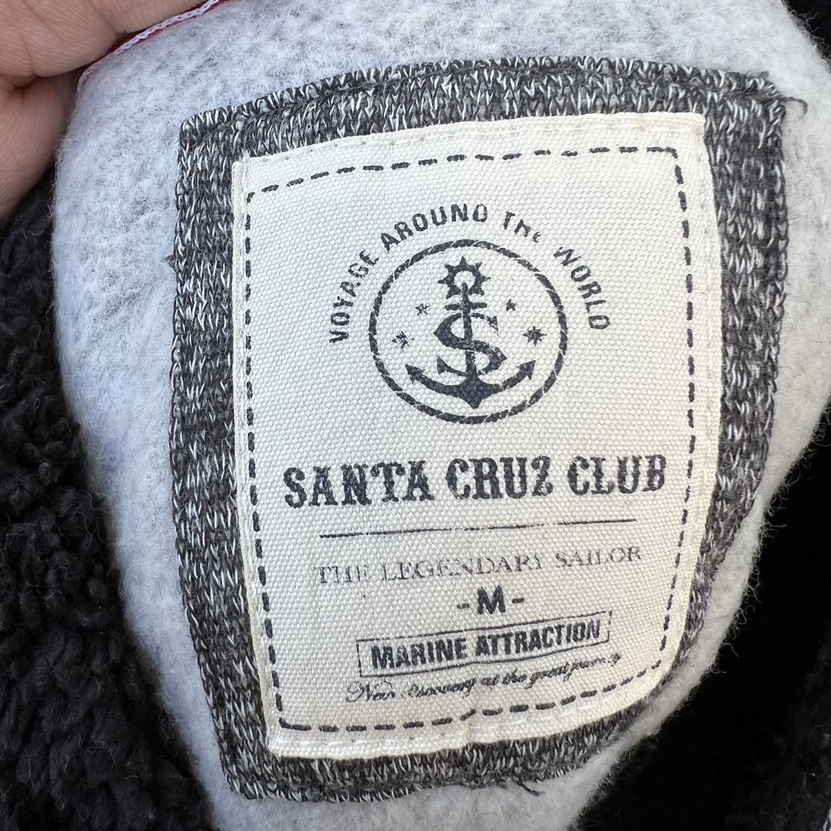 Japanese Brand SANTA CRUZ CLUB HOODIE BIG LOGO Size US M / EU 48-50 / 2 - 10 Thumbnail