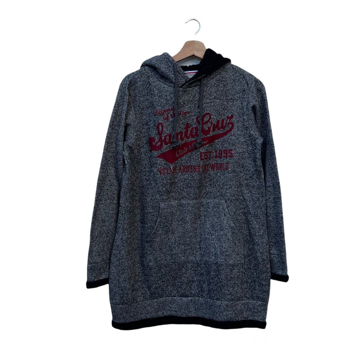 Japanese Brand SANTA CRUZ CLUB HOODIE BIG LOGO Size US M / EU 48-50 / 2 - 1 Thumbnail