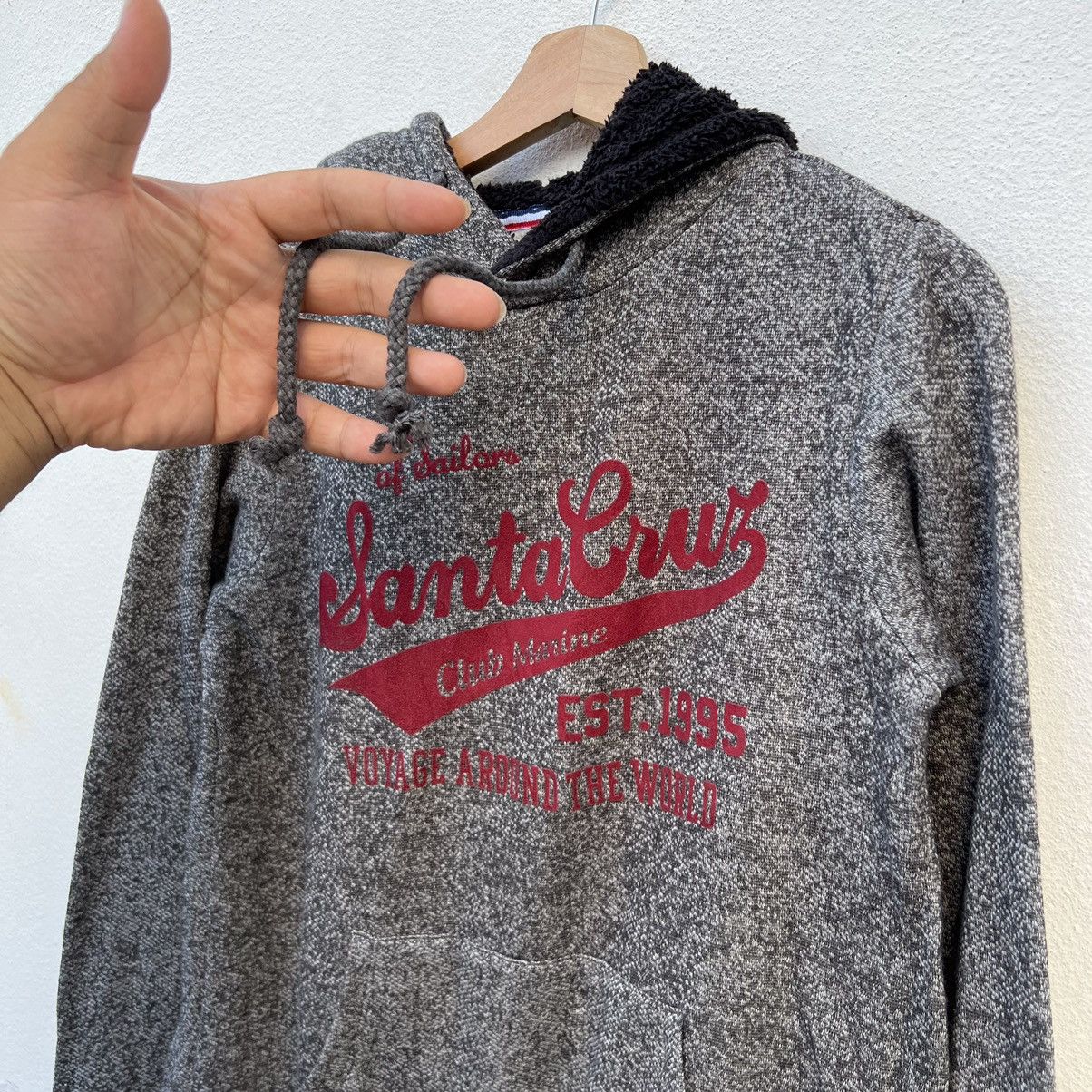 Japanese Brand SANTA CRUZ CLUB HOODIE BIG LOGO Size US M / EU 48-50 / 2 - 5 Thumbnail