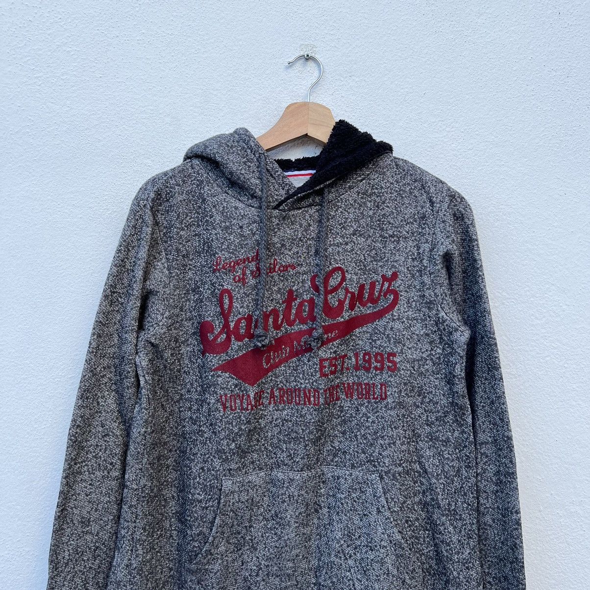 Japanese Brand SANTA CRUZ CLUB HOODIE BIG LOGO Size US M / EU 48-50 / 2 - 3 Thumbnail