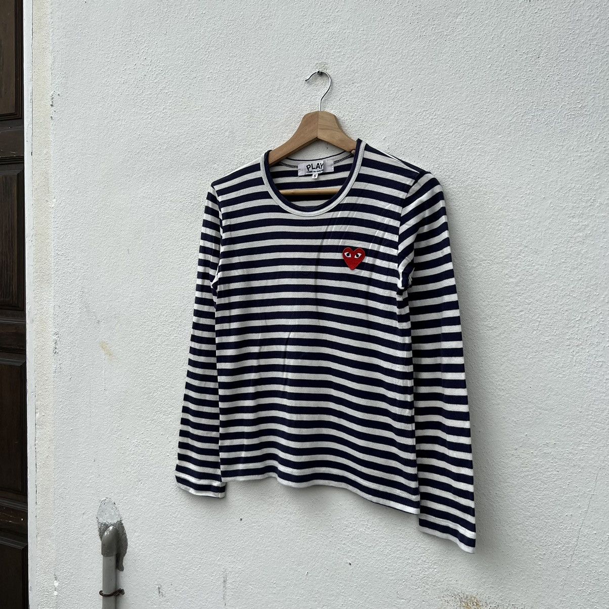 Comme des Garcons STRIPE DESIGN LONG SLEEVE Size US S / EU 44-46 / 1 - 2 Thumbnail