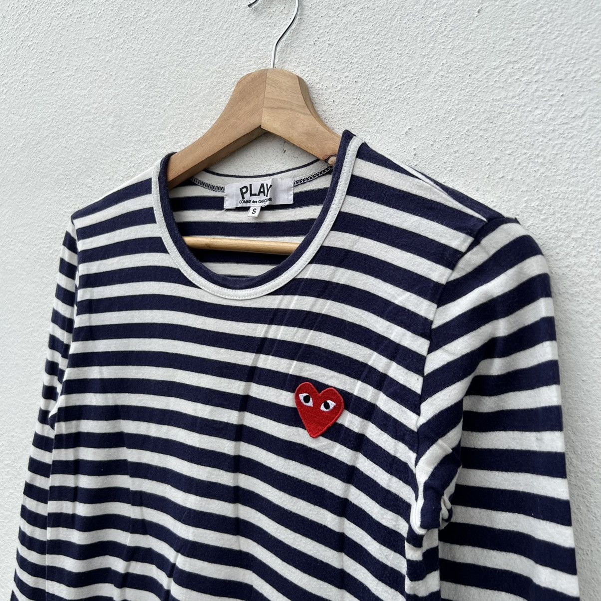 Comme des Garcons STRIPE DESIGN LONG SLEEVE Size US S / EU 44-46 / 1 - 5 Thumbnail
