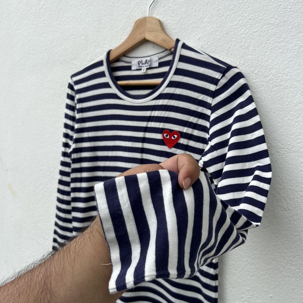 Comme des Garcons STRIPE DESIGN LONG SLEEVE Size US S / EU 44-46 / 1 - 6 Thumbnail