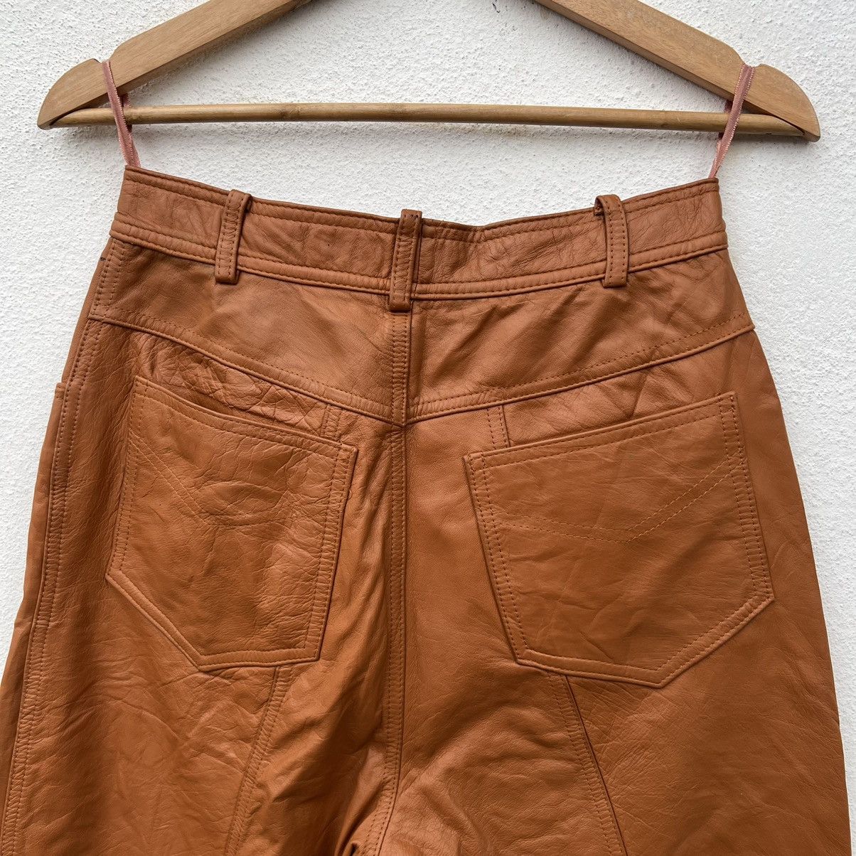 Japanese Brand VINTAGE LEATHER PANTS BIKER PARACHUTE JAPANESE BRAND Size US 29 - 13 Thumbnail