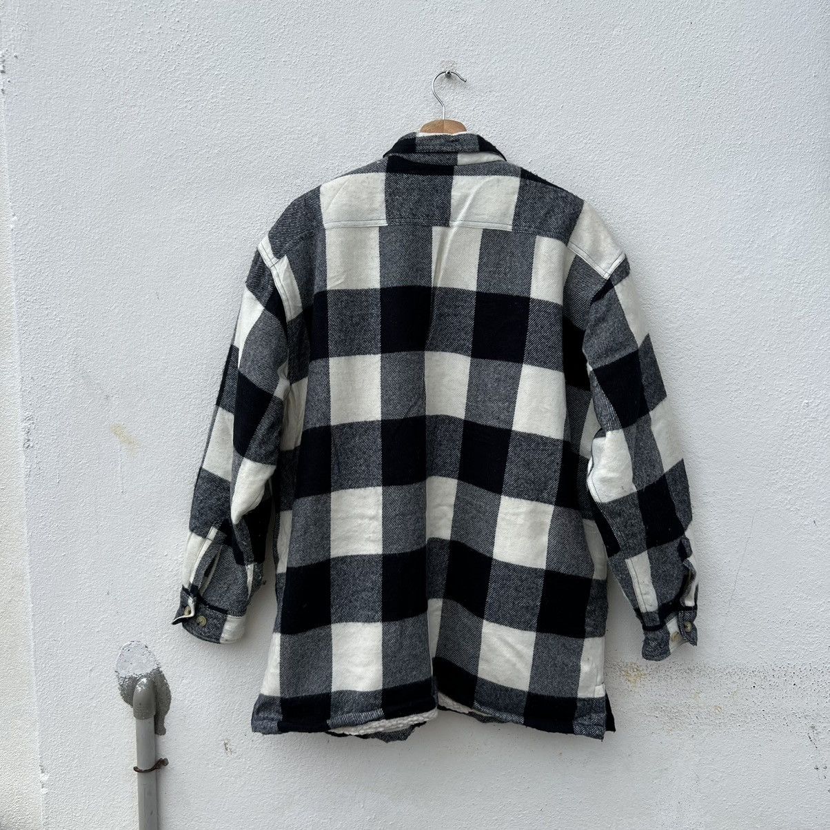 Flannel VINTAGE VOIXD HOMME FLANNEL JACKET TARTAN DESIGN Size US L / EU 52-54 / 3 - 9 Thumbnail