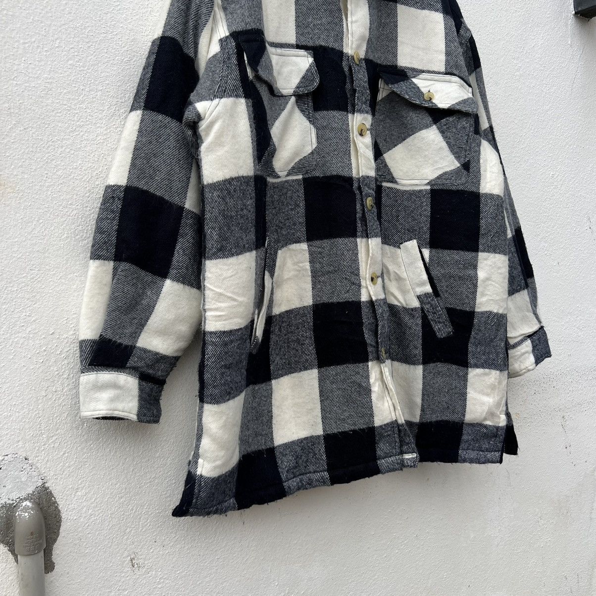 Flannel VINTAGE VOIXD HOMME FLANNEL JACKET TARTAN DESIGN Size US L / EU 52-54 / 3 - 4 Thumbnail