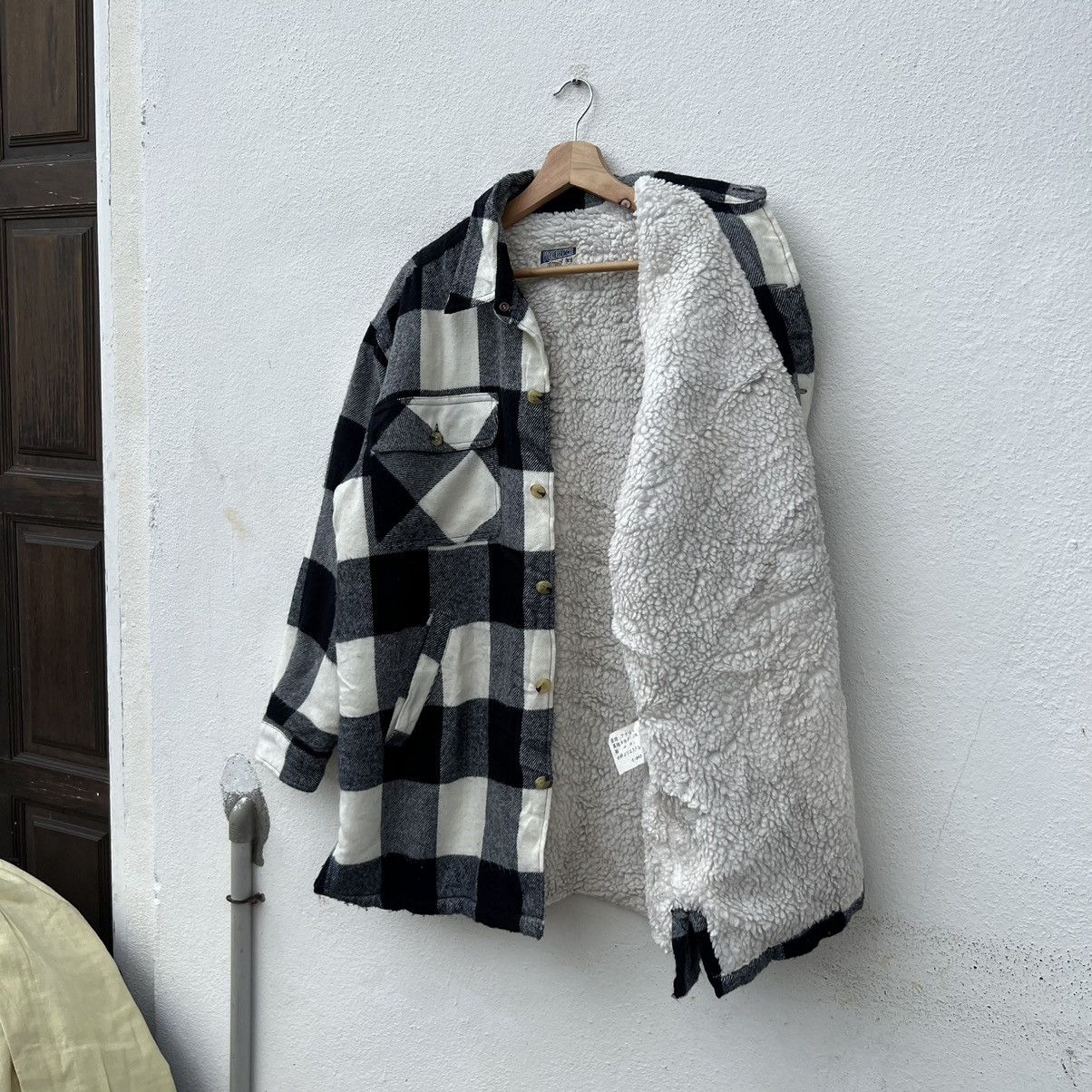 Flannel VINTAGE VOIXD HOMME FLANNEL JACKET TARTAN DESIGN Size US L / EU 52-54 / 3 - 10 Thumbnail