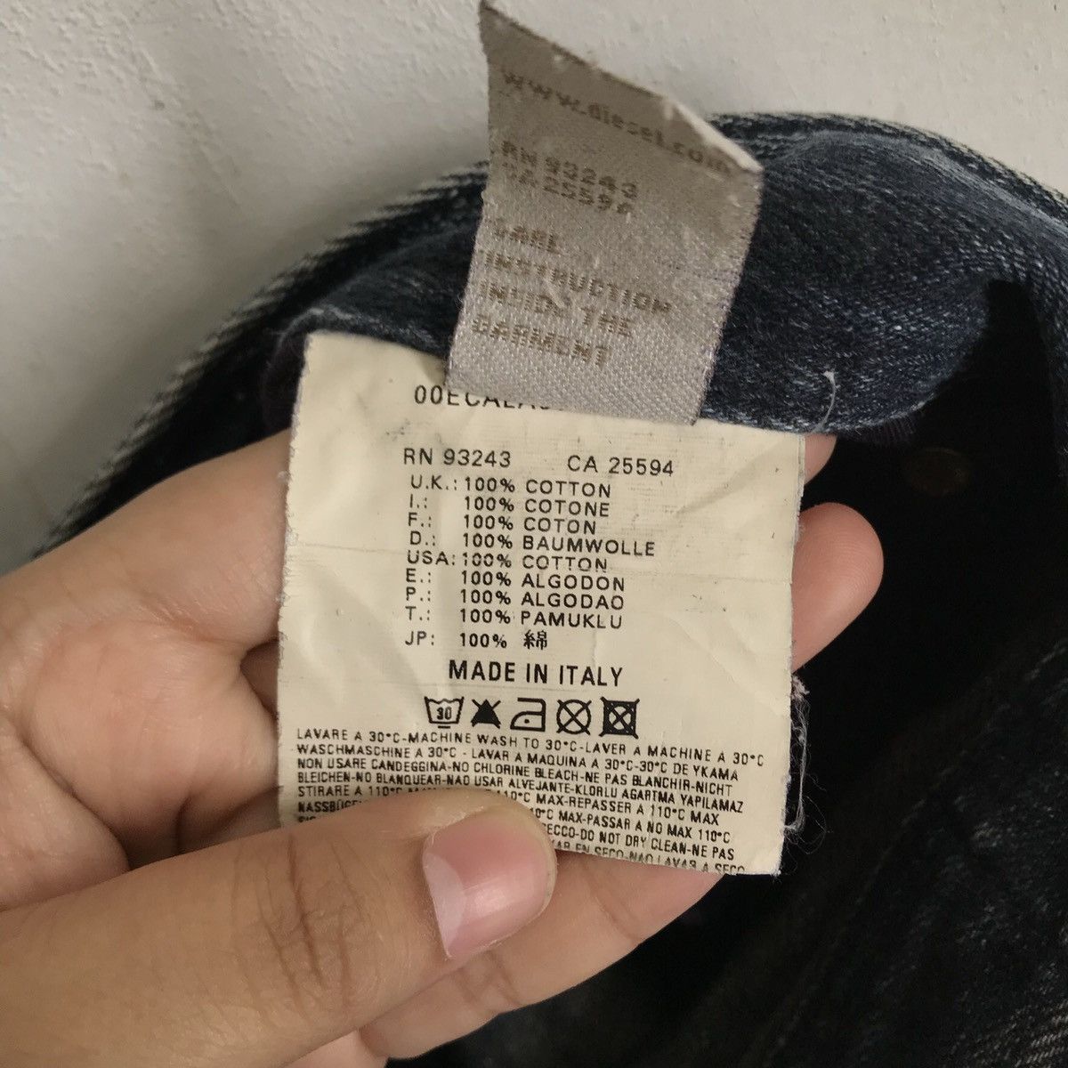 Diesel Diesel Industry Jeans Denim Size US 30 / EU 46 - 10 Thumbnail