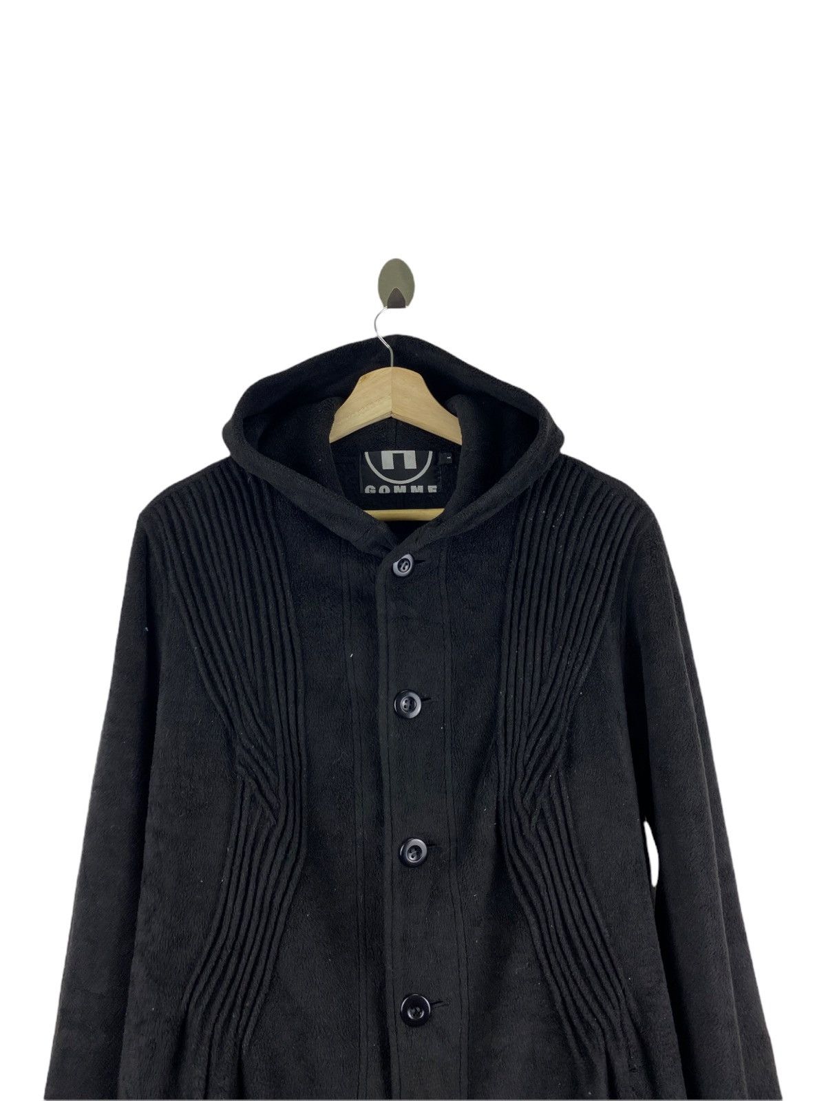 Japanese Brand GOMME BLACK FLEECE LONG JACKET Size US M / EU 48-50 / 2 - 2 Thumbnail