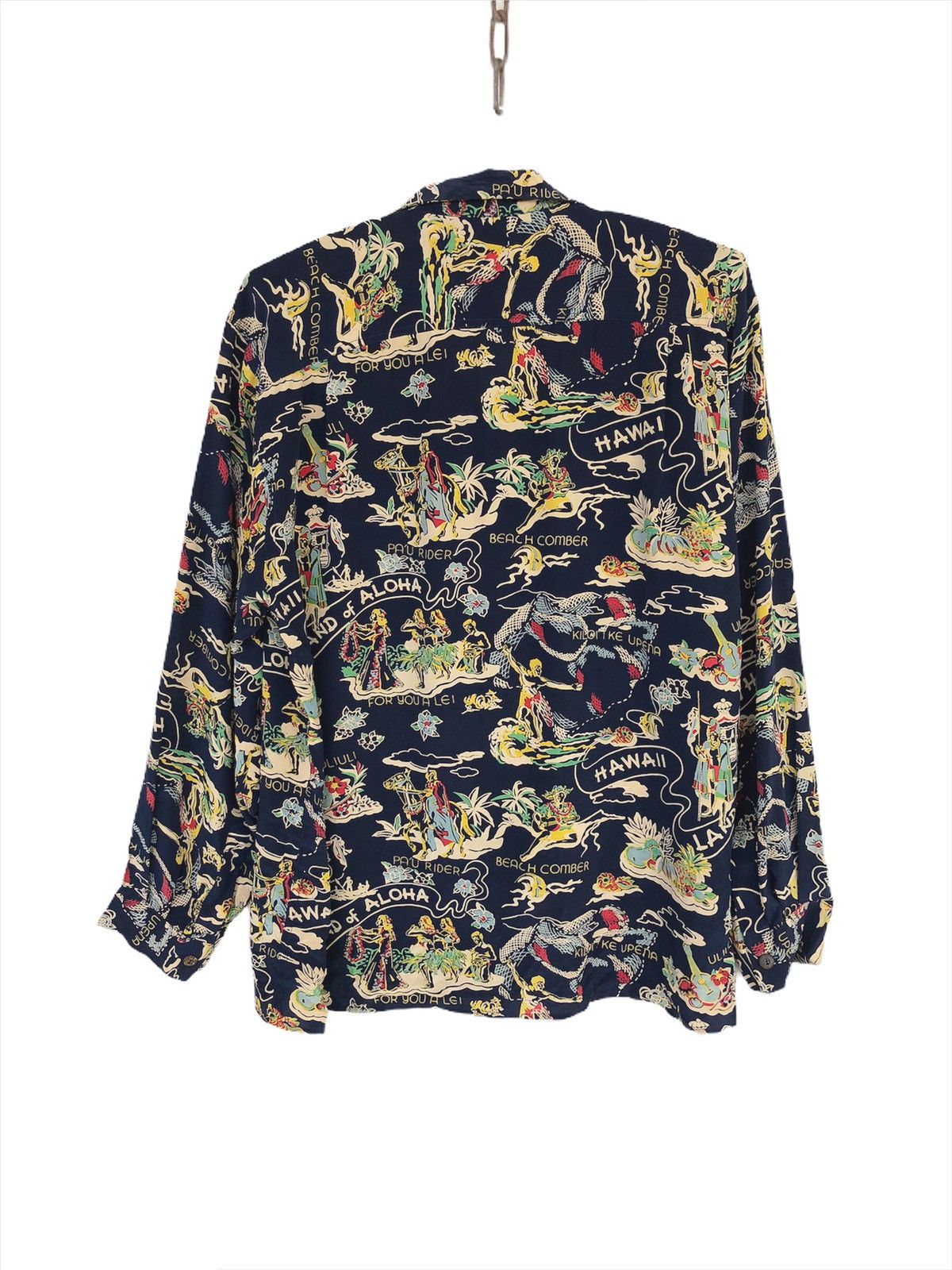 SikSilk RARE🔥Iconic Land of Aloha Avanti Silk LS Hawaii Shirt Size US L / EU 52-54 / 3 - 4 Thumbnail