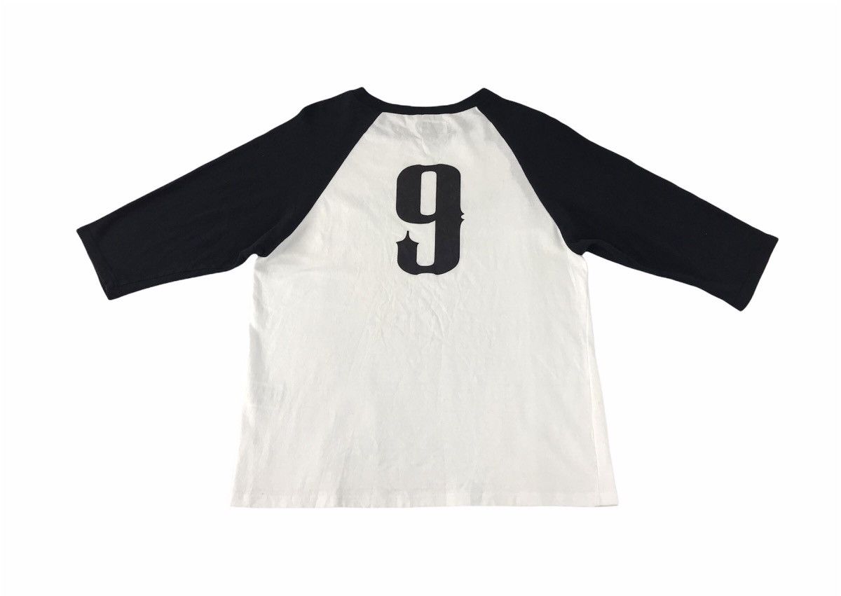 Japanese Brand × Vintage Natural Nine Gamble Life 3 Quater Raglan Tee Printed Size US M / EU 48-50 / 2 - 2 Thumbnail