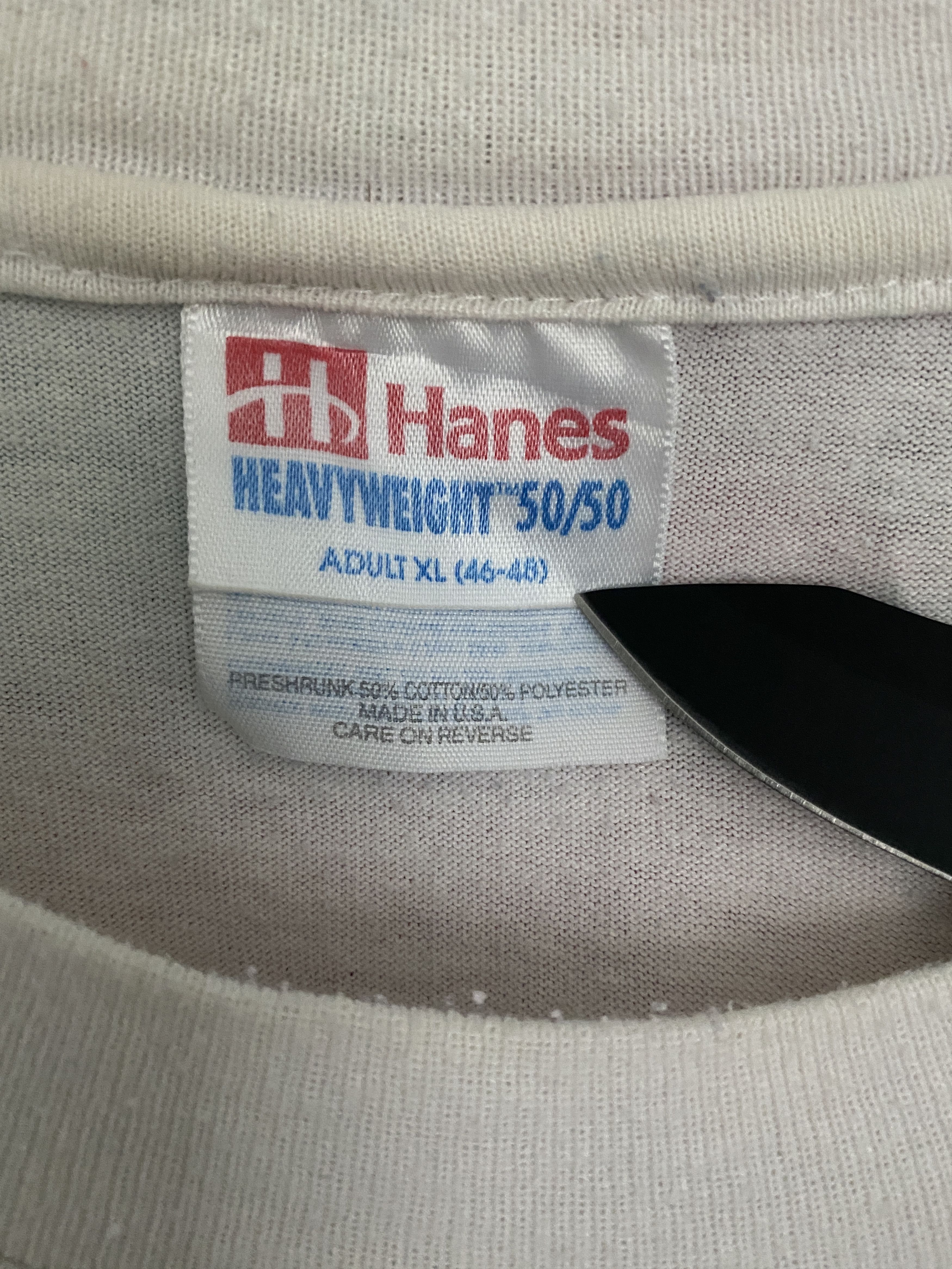 Hanes VTG 90's | Labor Day Weekend Philadelphia YO! 5 T shirt Size US XL / EU 56 / 4 - 4 Thumbnail