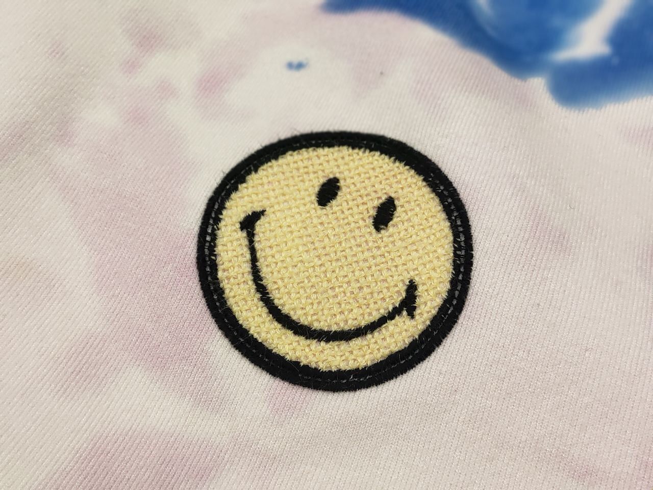Sandro Sandro x Smiley Tie Dye Multicolor stretch Sweater Smiley Size L / US 10 / IT 46 - 18 Thumbnail